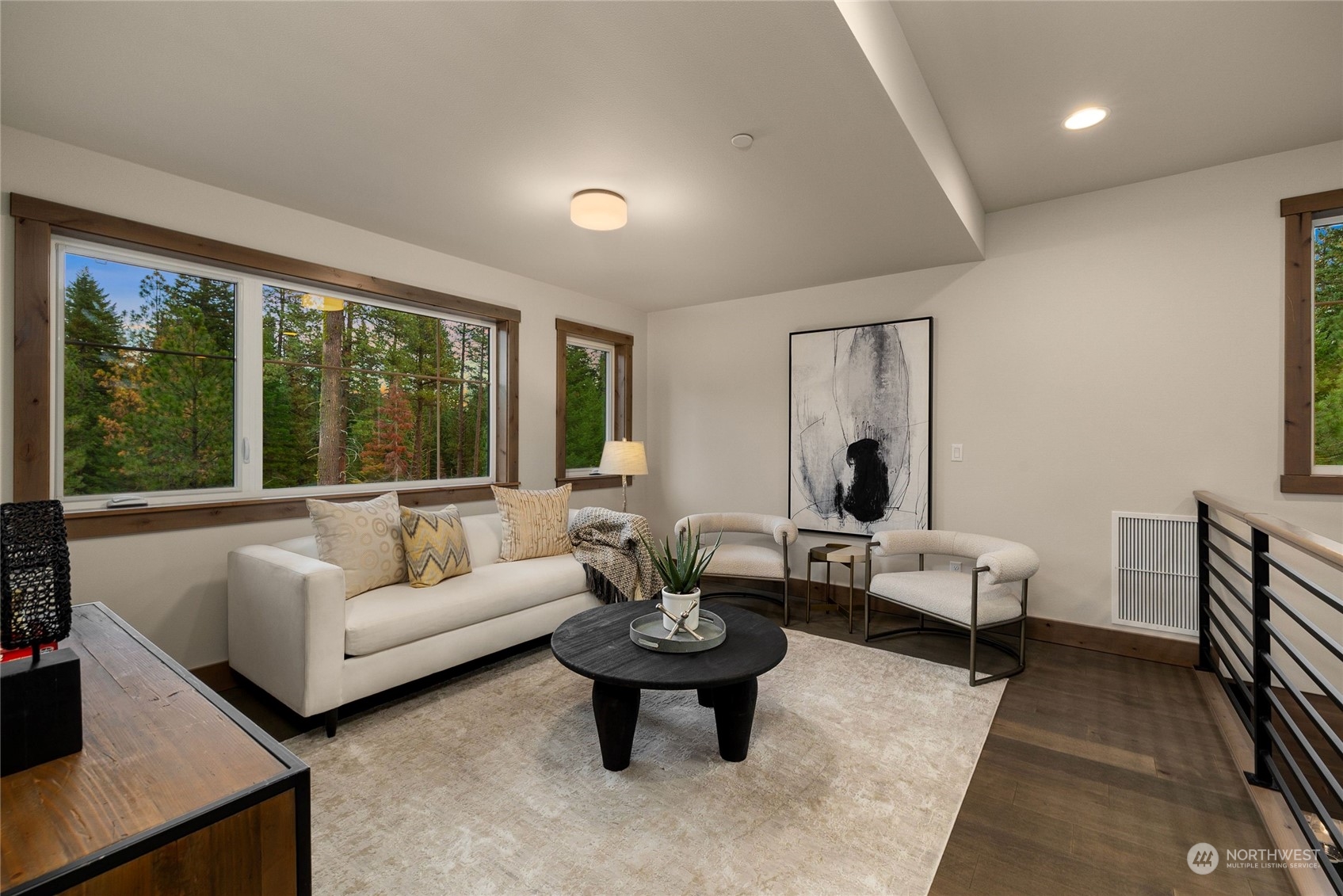 331 Old Grv Trail Ronald, WA 98940 - Photo 33 of 40 a living room with furniture and a large window