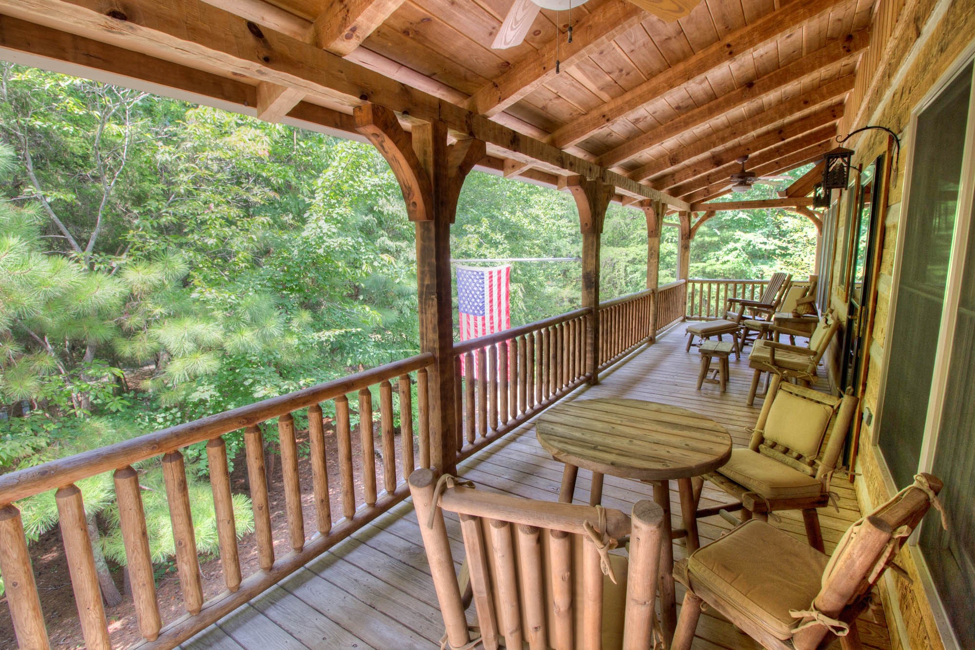 7394 Forest Glenn Road Fairview, TN 37062 - Photo 11 of 30 a view of a two chairs in the balcony
