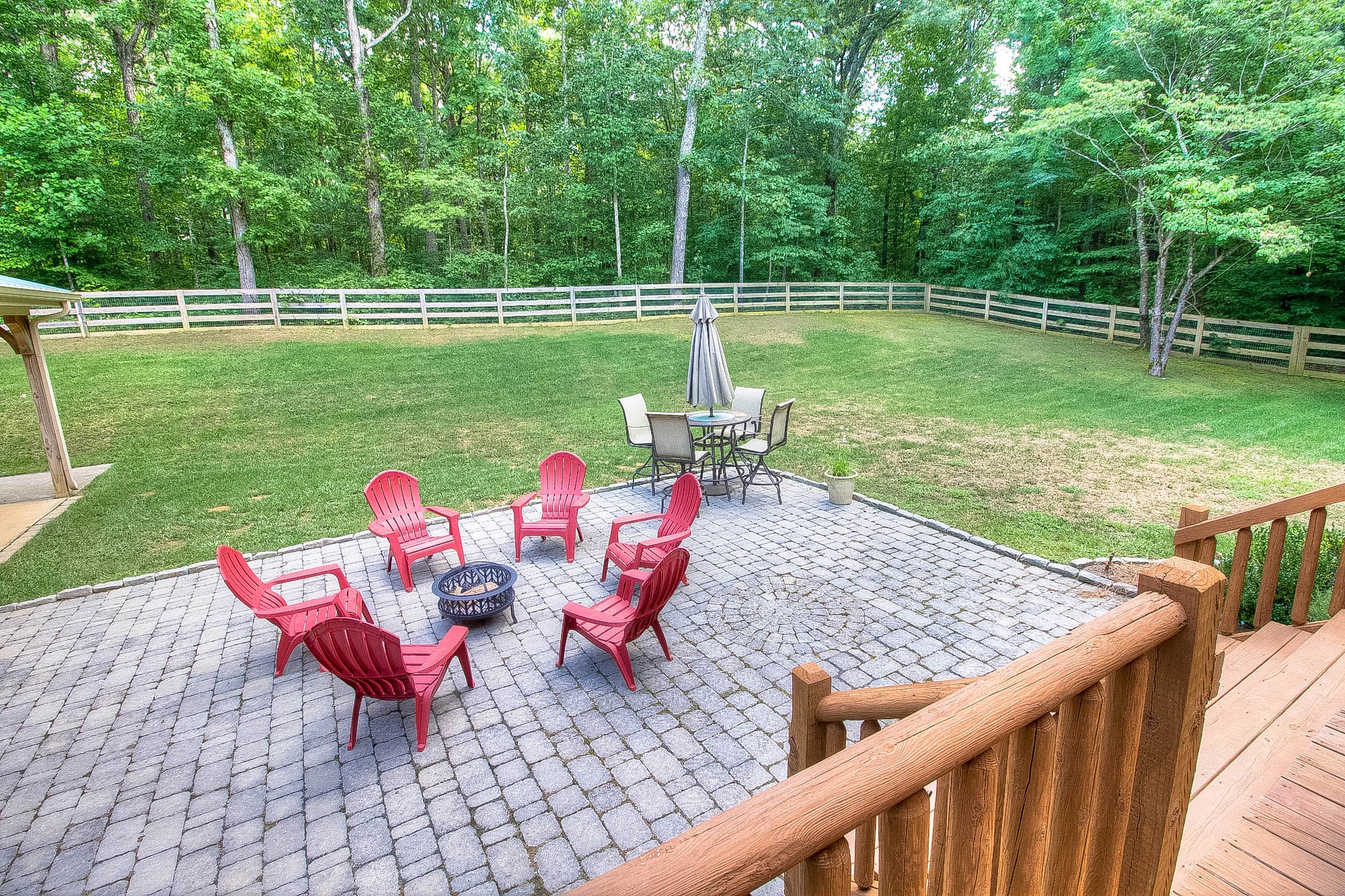 7394 Forest Glenn Road Fairview, TN 37062 - Photo 26 of 30 a view of a wooden deck and a lake