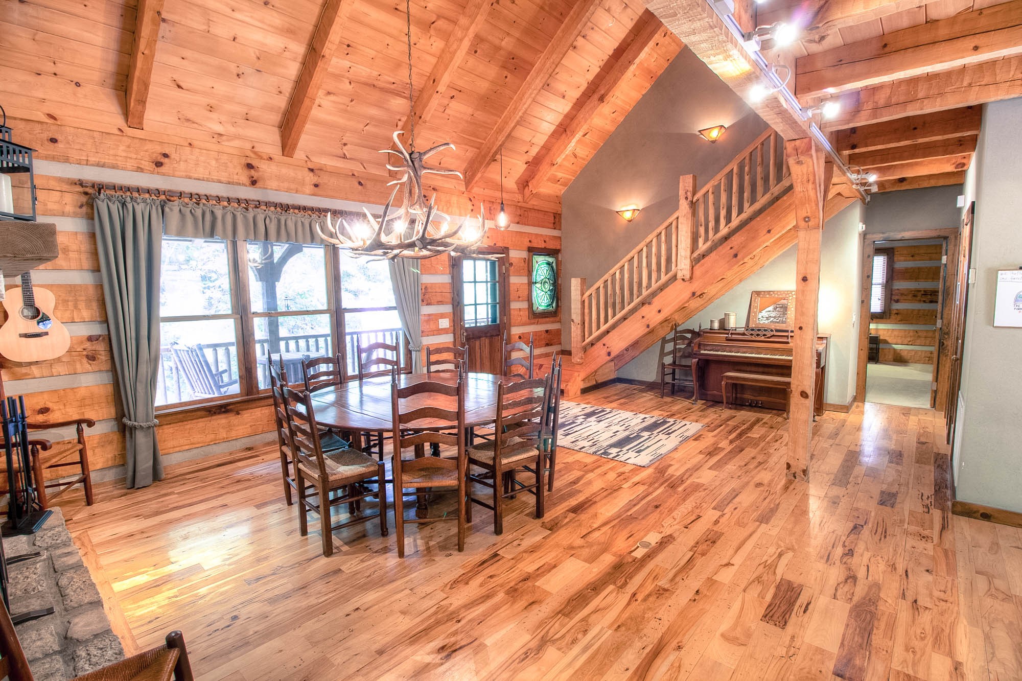7394 Forest Glenn Road Fairview, TN 37062 - Photo 3 of 30 a dining room with furniture and wooden floor