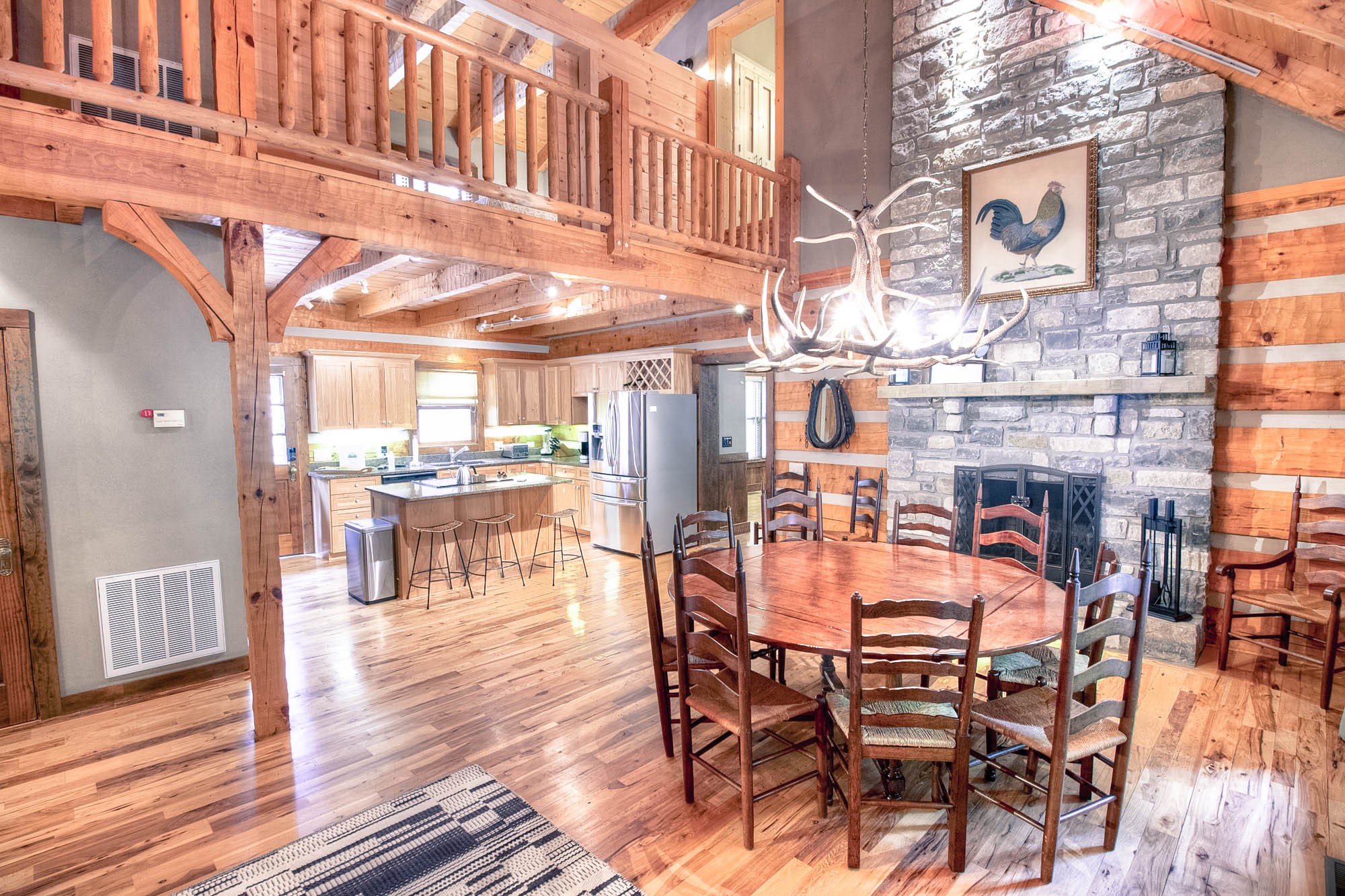 7394 Forest Glenn Road Fairview, TN 37062 - Photo 4 of 30 a view of a dining room with furniture and wooden floor