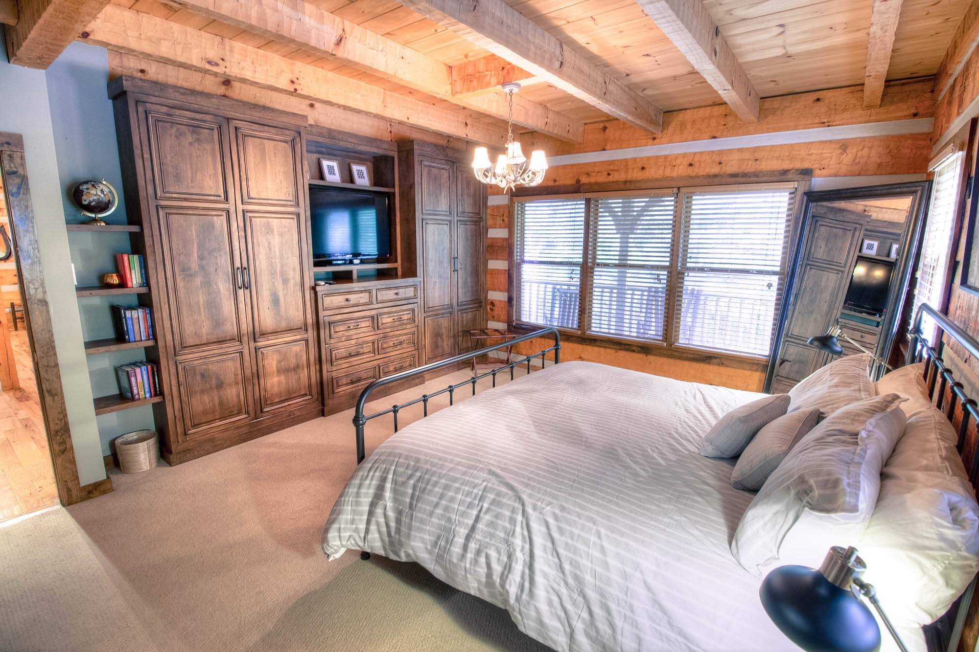 7394 Forest Glenn Road Fairview, TN 37062 - Photo 8 of 30 a spacious bedroom with a bed and a large mirror