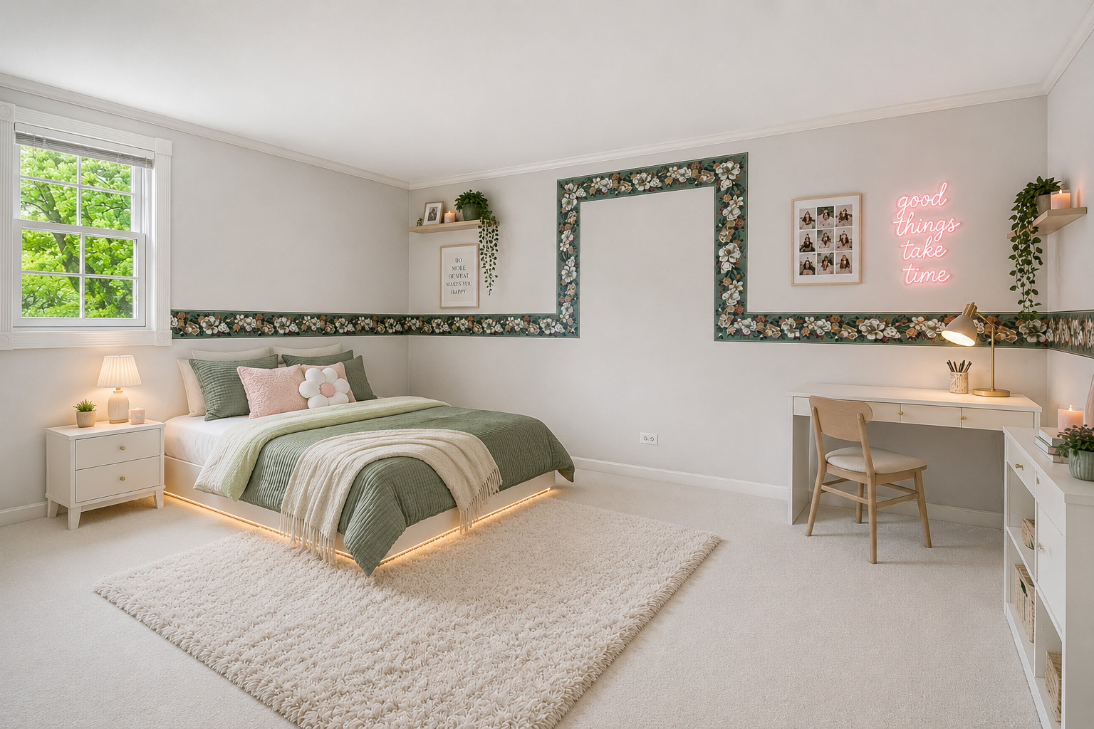 572 East Monterey Road Palatine, IL 60074 - Photo 17 of 27 a bedroom with a bed and chair