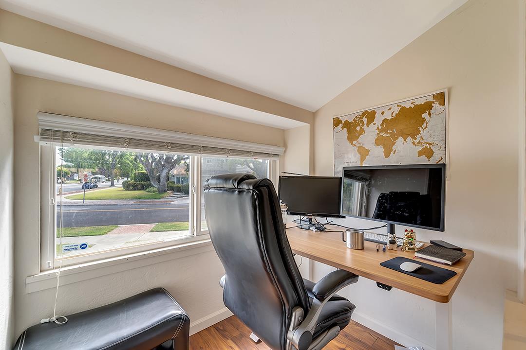 1197 Broadleaf Lane San Jose, CA 95128 - Photo 18 of 29 a work room with furniture and a potted plant