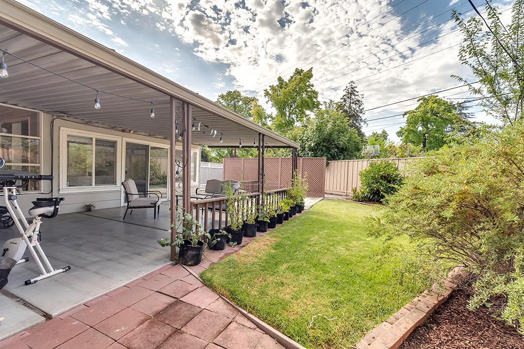 1197 Broadleaf Lane San Jose, CA 95128 - Photo 25 of 29 a view of a porch with furniture and garden