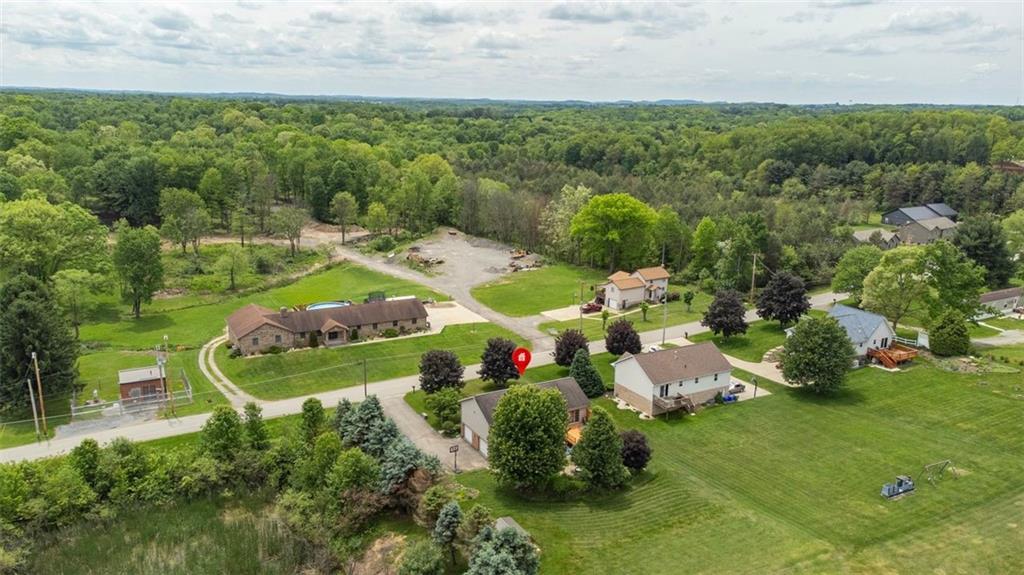 152 Cupps Road Renfrew, PA 16053 - Photo 42 of 43 an aerial view of residential houses with outdoor space and trees all around