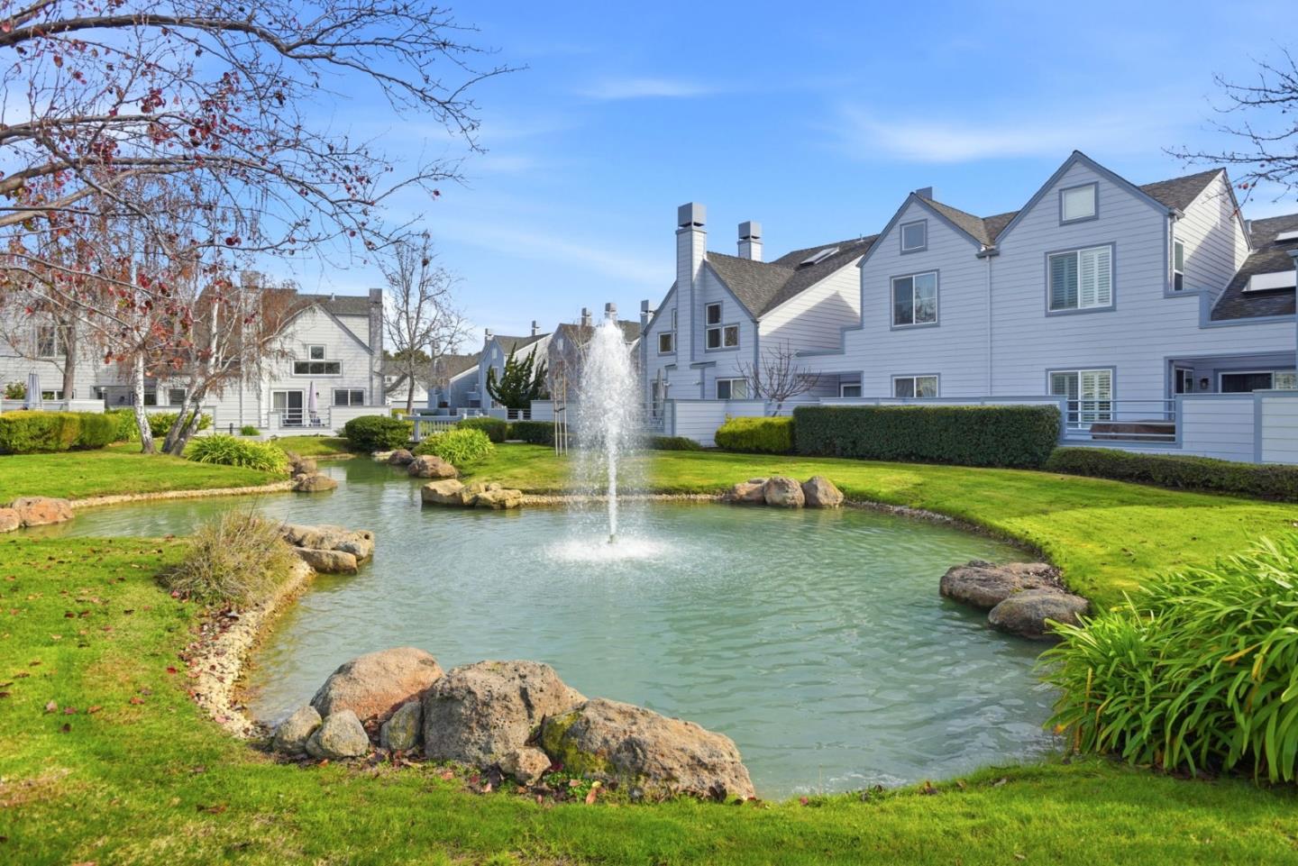 23 Dory Lane Foster City, CA 94404 - Photo 25 of 28 a view of a lake with houses