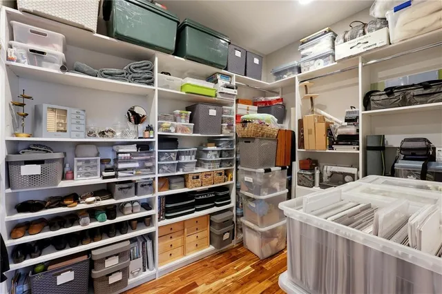 a storage room