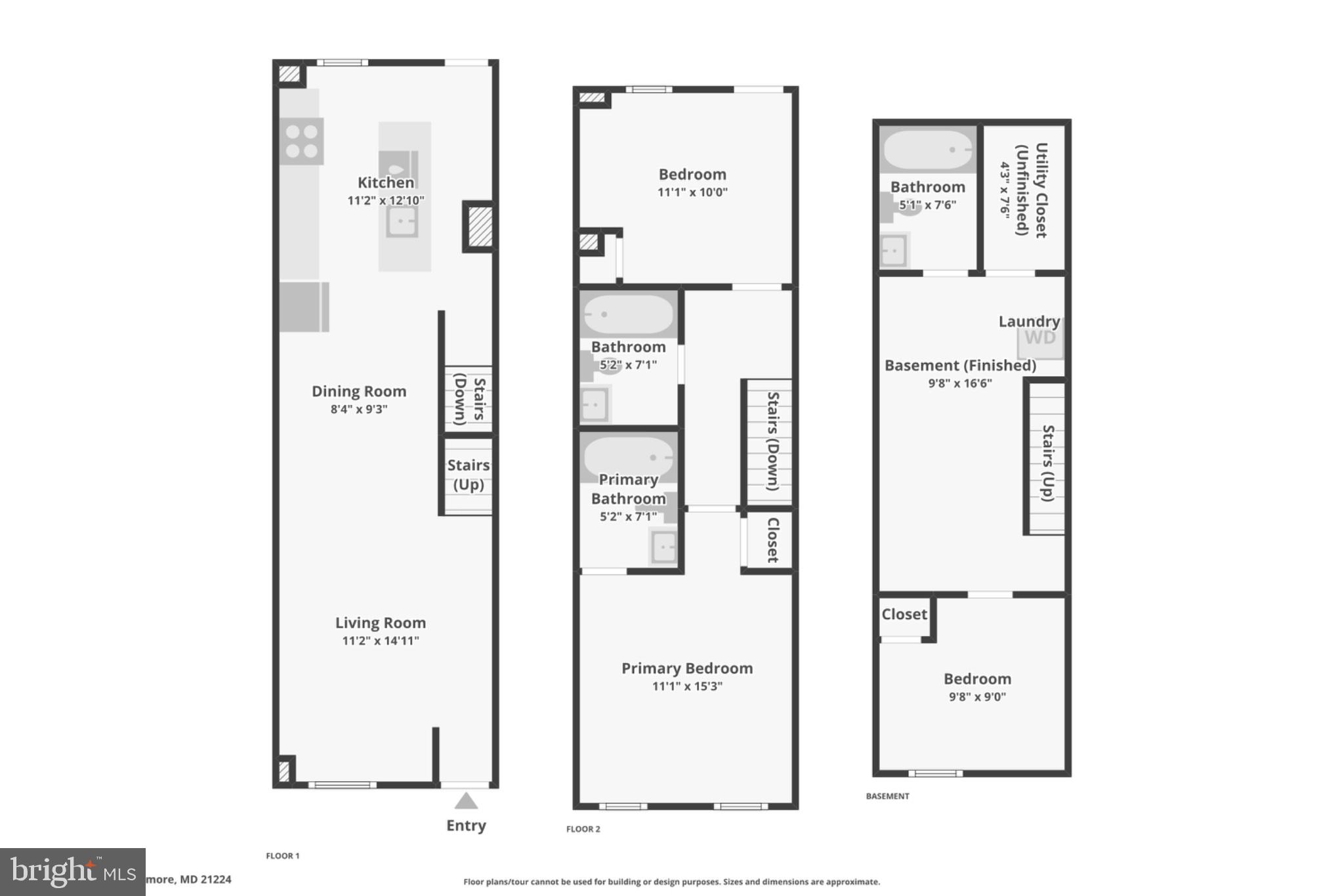 147 North Streeper Street Baltimore, MD 21224 - Photo 34 of 34 a picture of a floor plan