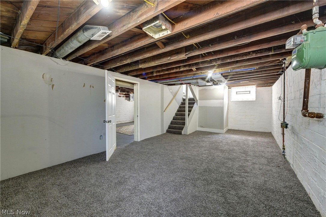 2115 Marlindale Road Cleveland Heights, OH 44118 - Photo 9 of 19 Basement with carpet floors