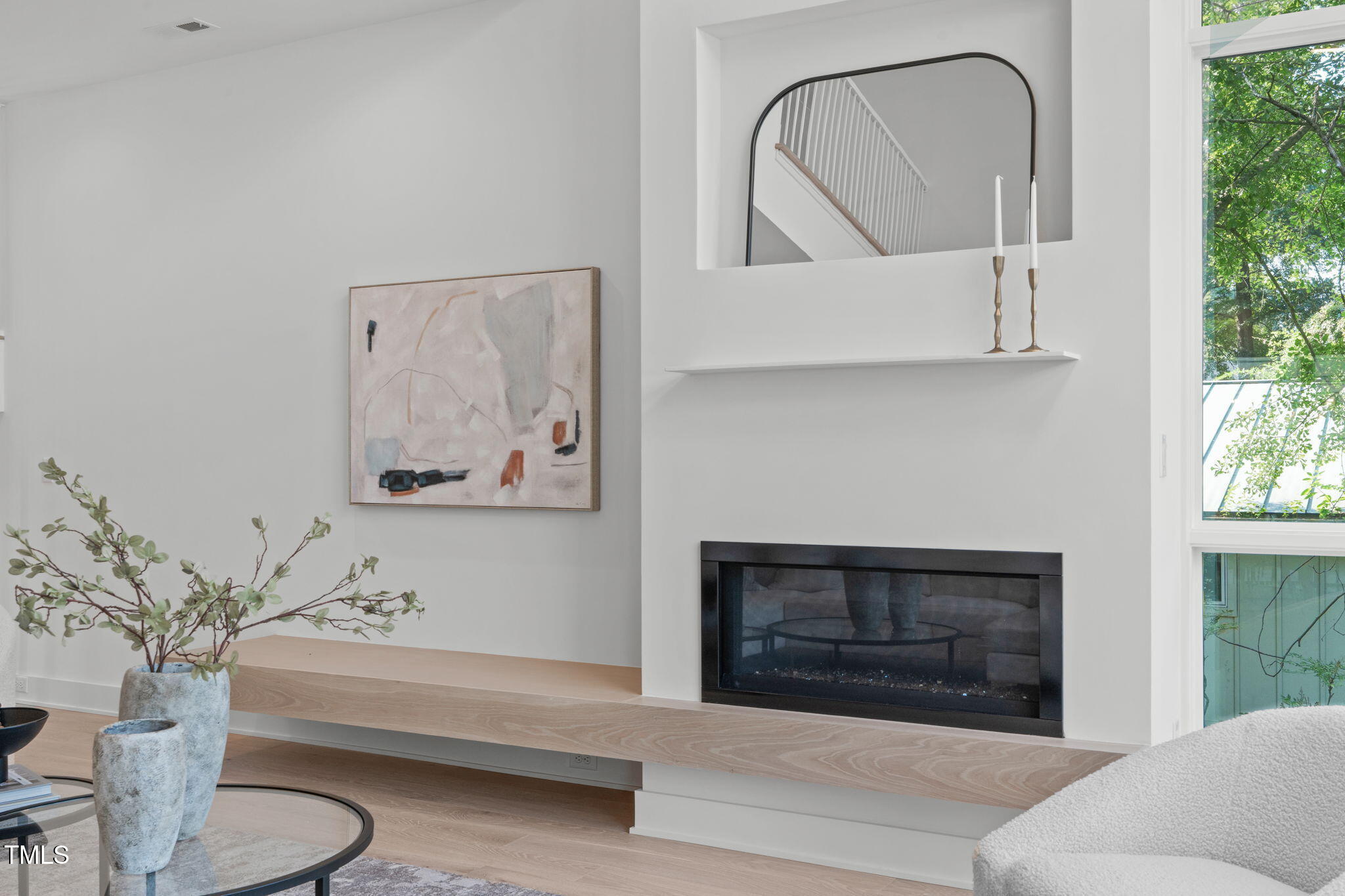 1435 Duplin Road Raleigh, NC 27607 - Photo 20 of 69 a living room with furniture a bathtub and a window