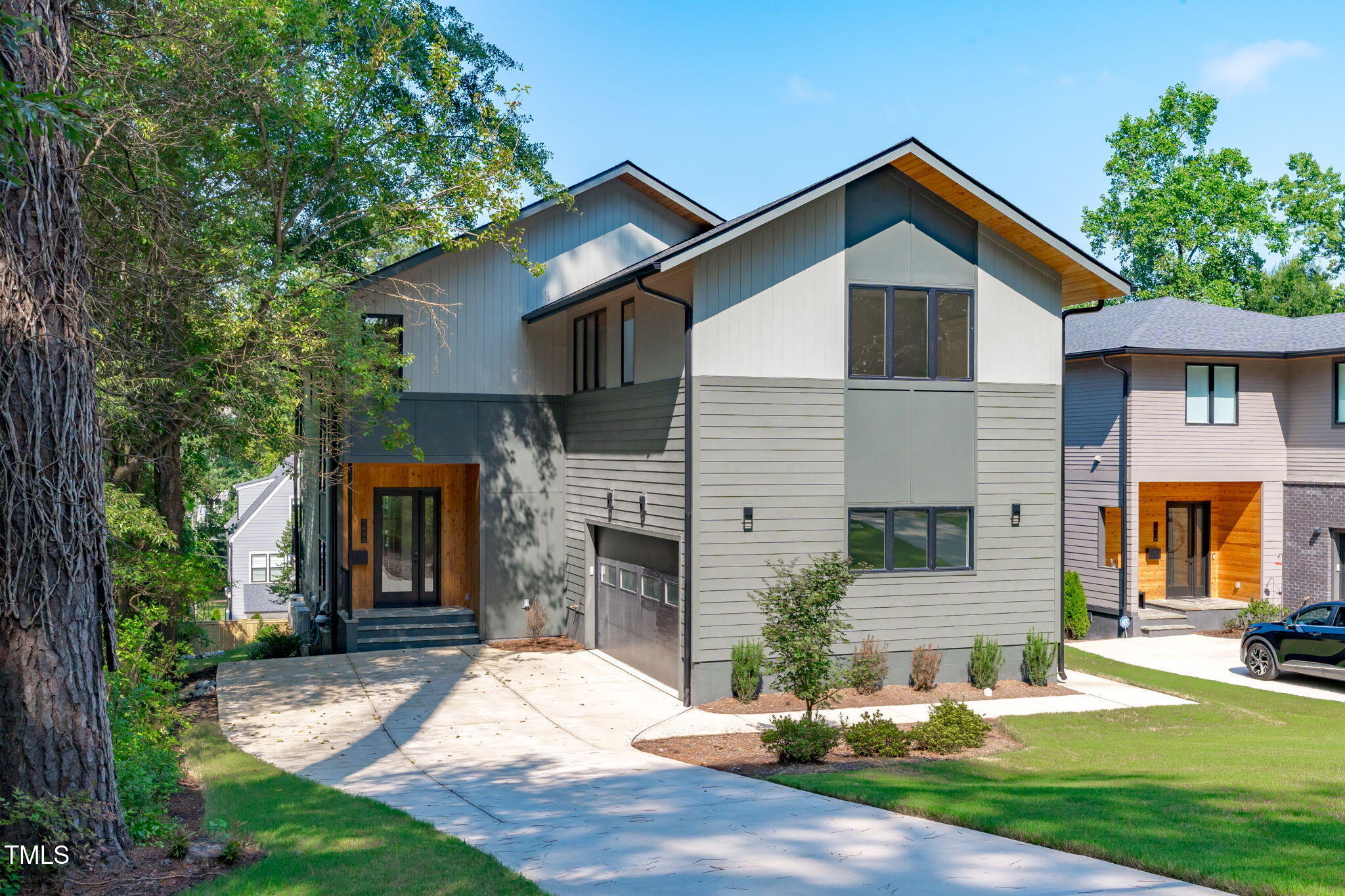 1435 Duplin Road Raleigh, NC 27607 - Photo 56 of 69 a front view of house with yard and green space