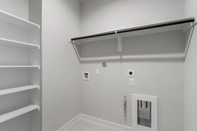 a view of walk in closet