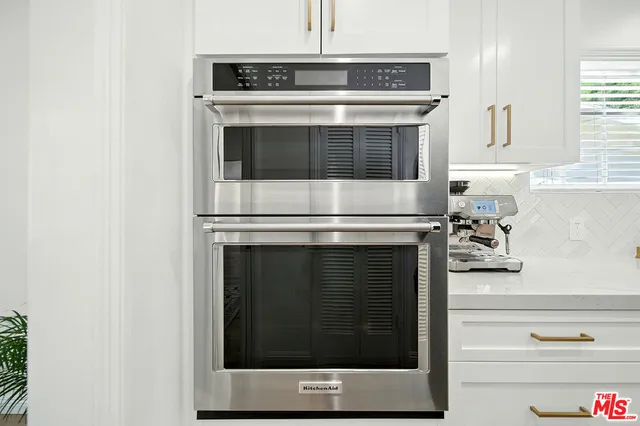 a close view of utility room