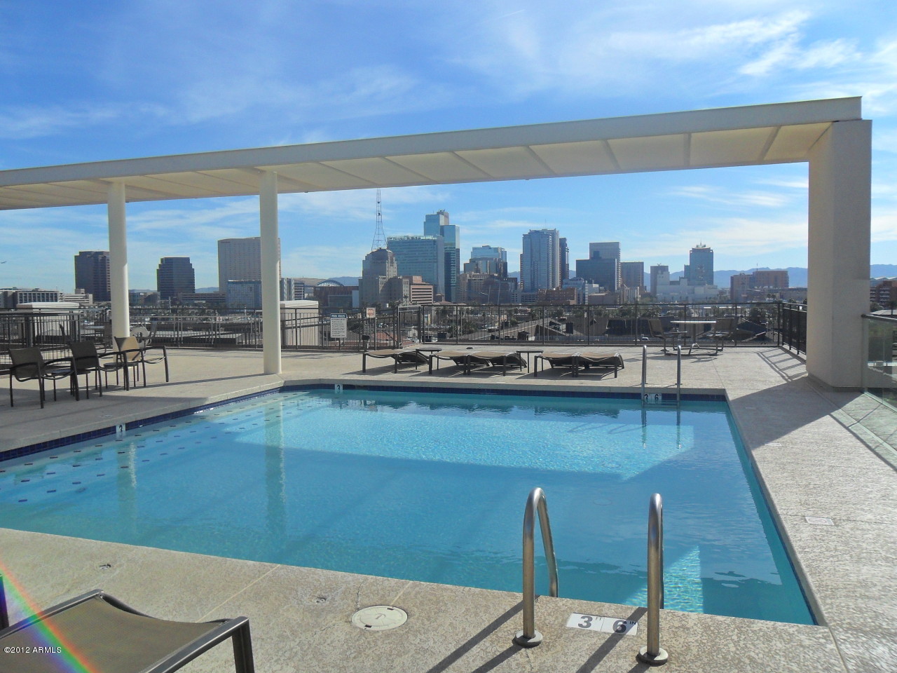208 West Portland Street, Unit 458 Phoenix, AZ 85003 - Photo 17 of 20 Pool w/ downtown view