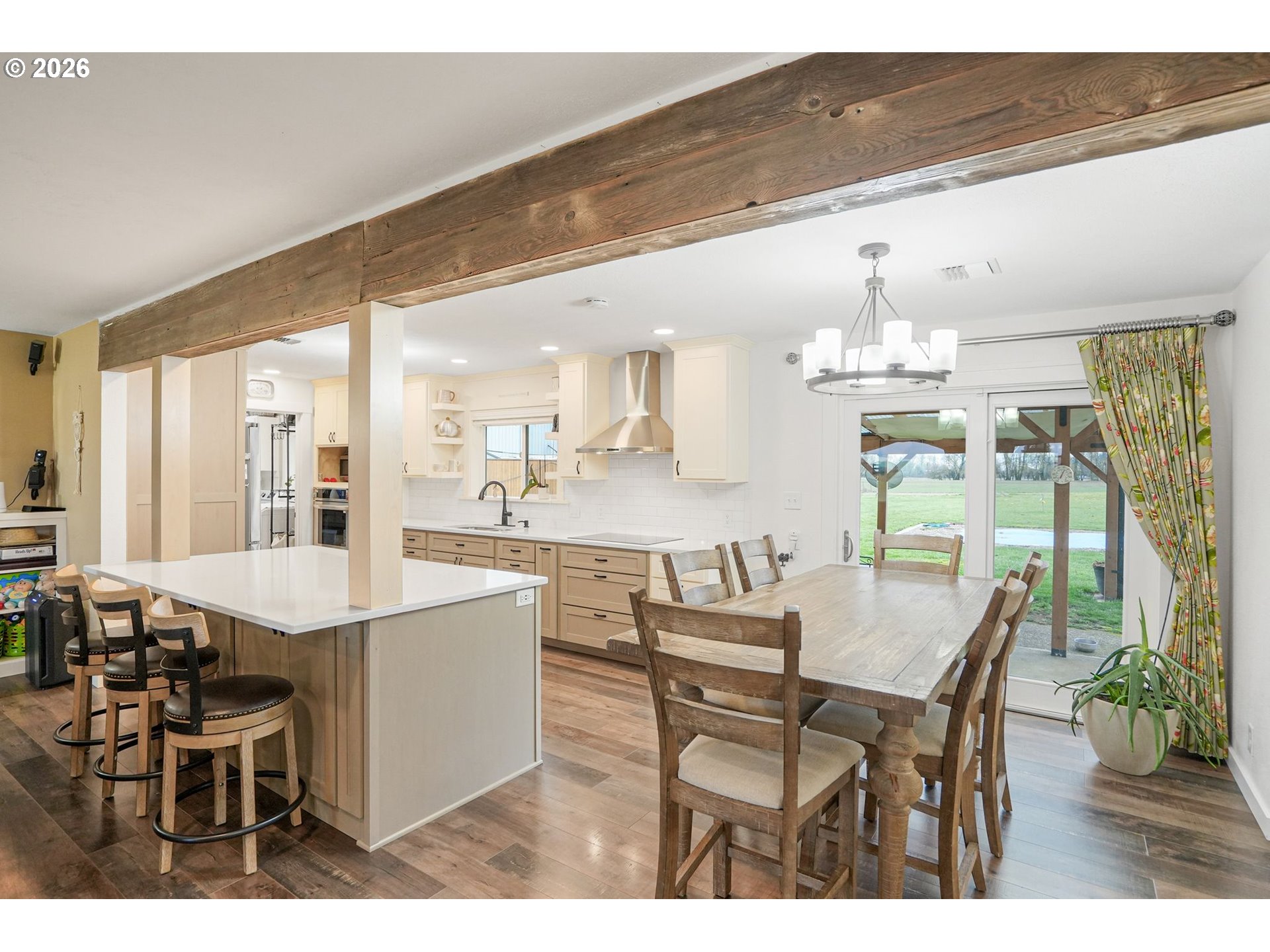 30596 Horseshoe Drive Southwest Albany, OR 97321 - Photo 14 of 43 a view of a dining room with furniture and chandelier