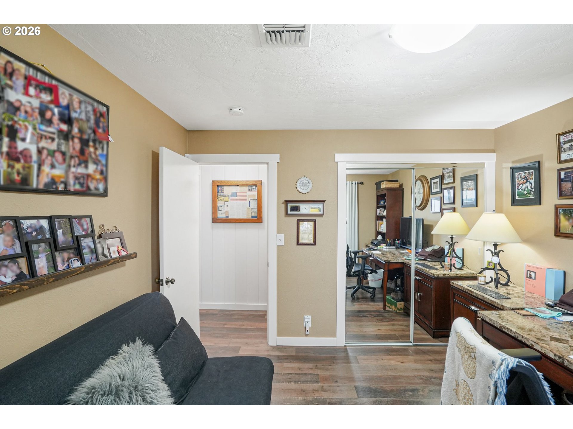 30596 Horseshoe Drive Southwest Albany, OR 97321 - Photo 23 of 43 a living room with furniture and wooden floor