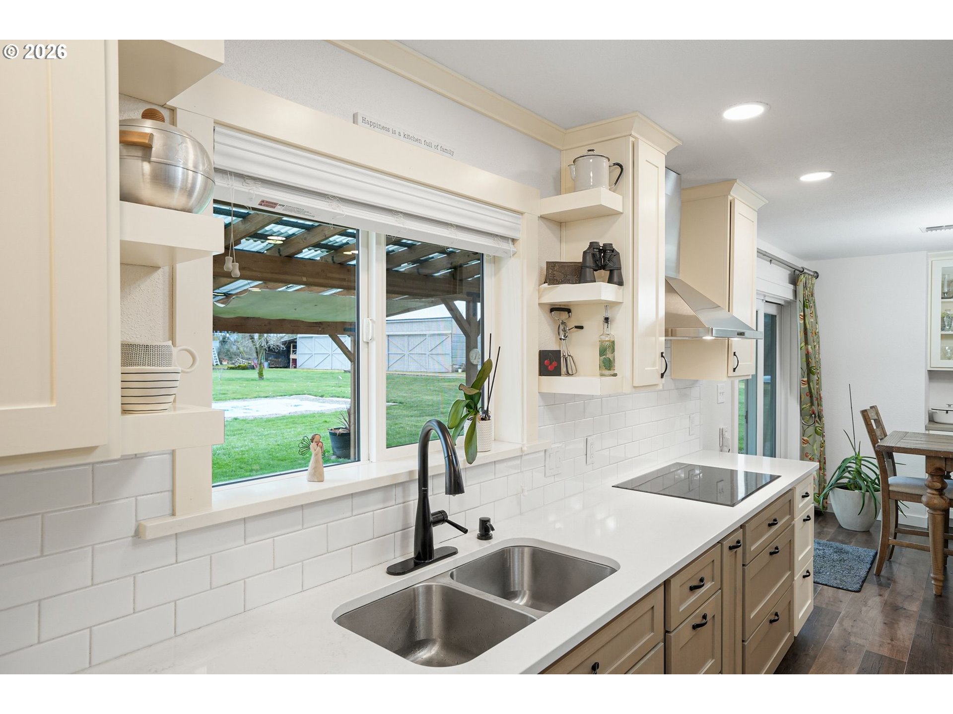 30596 Horseshoe Drive Southwest Albany, OR 97321 - Photo 7 of 43 a kitchen with a sink and a large window