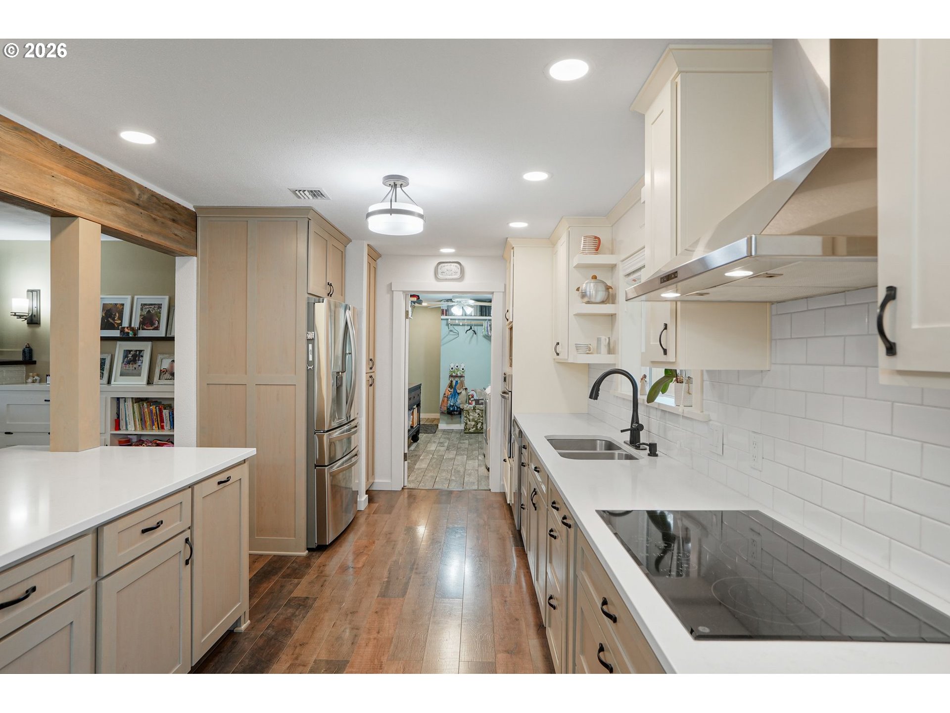 30596 Horseshoe Drive Southwest Albany, OR 97321 - Photo 9 of 43 a kitchen with a sink a counter space and stainless steel appliances