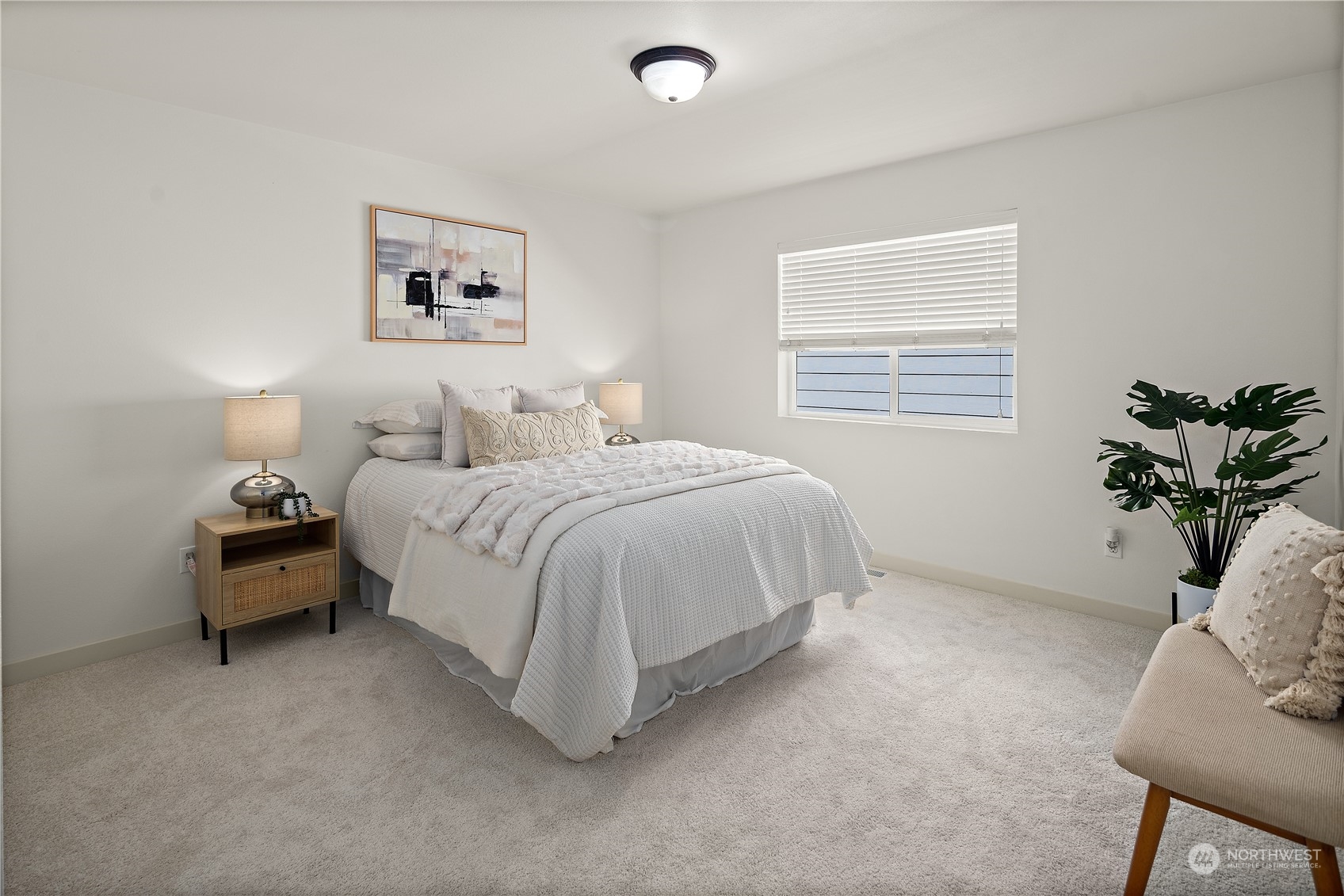 22920 36th Avenue Southeast Bothell, WA 98021 - Photo 23 of 30 a bedroom with a bed and a couch