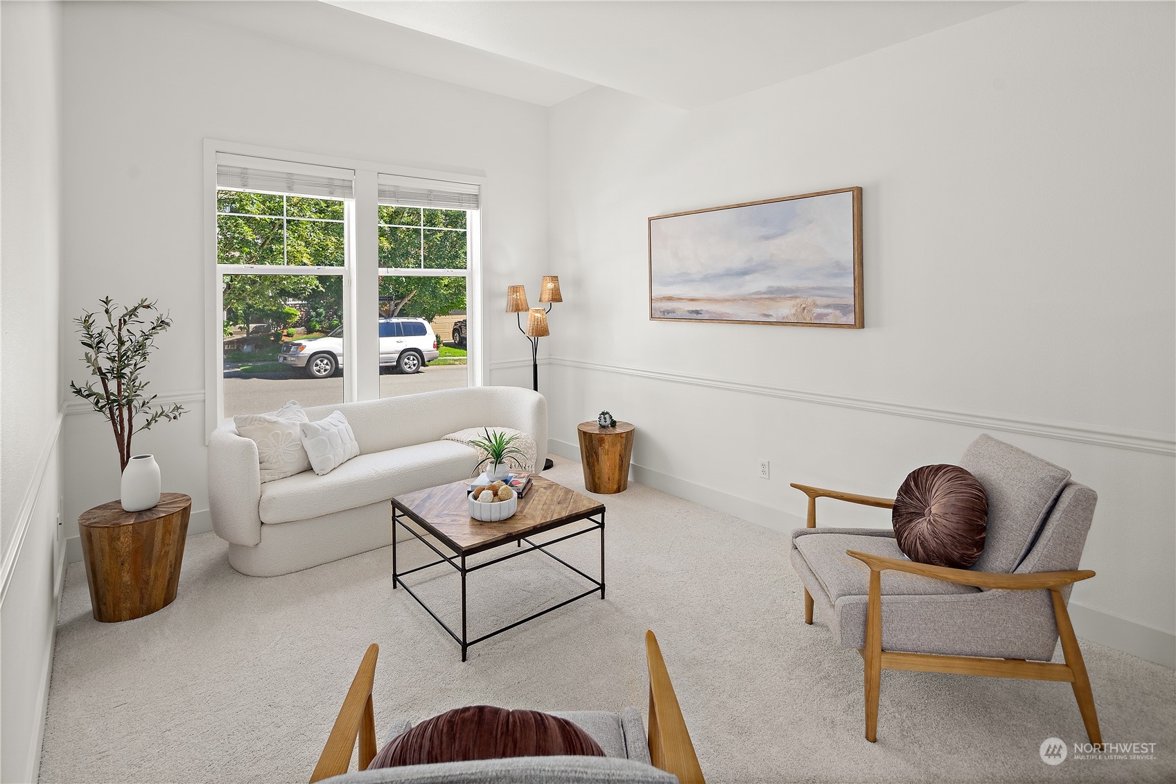 22920 36th Avenue Southeast Bothell, WA 98021 - Photo 5 of 30 a living room with furniture a window and a potted plant