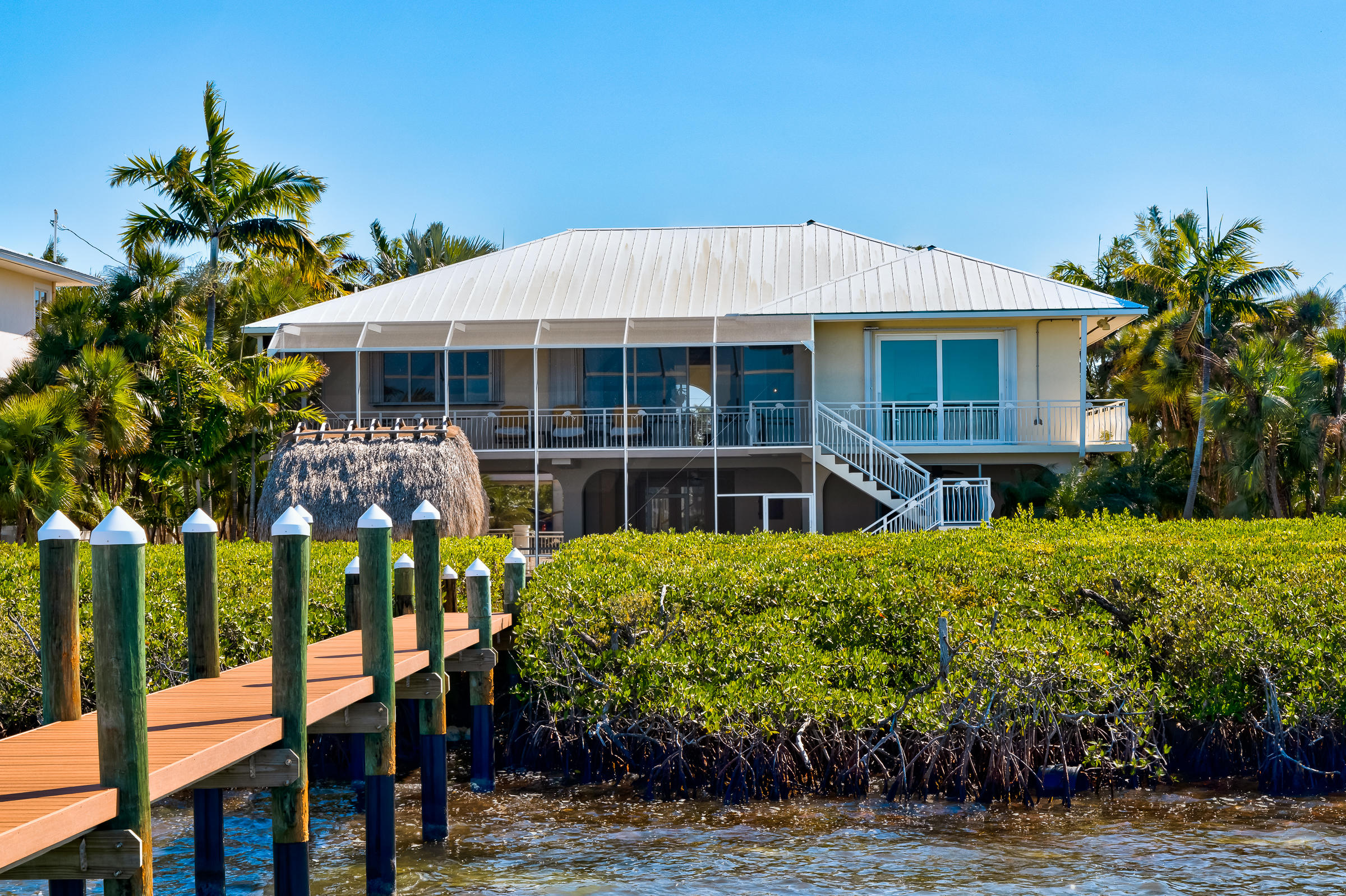 79 Mutiny Place Key Largo, FL 33037 - Photo 43 of 44 Dock to house