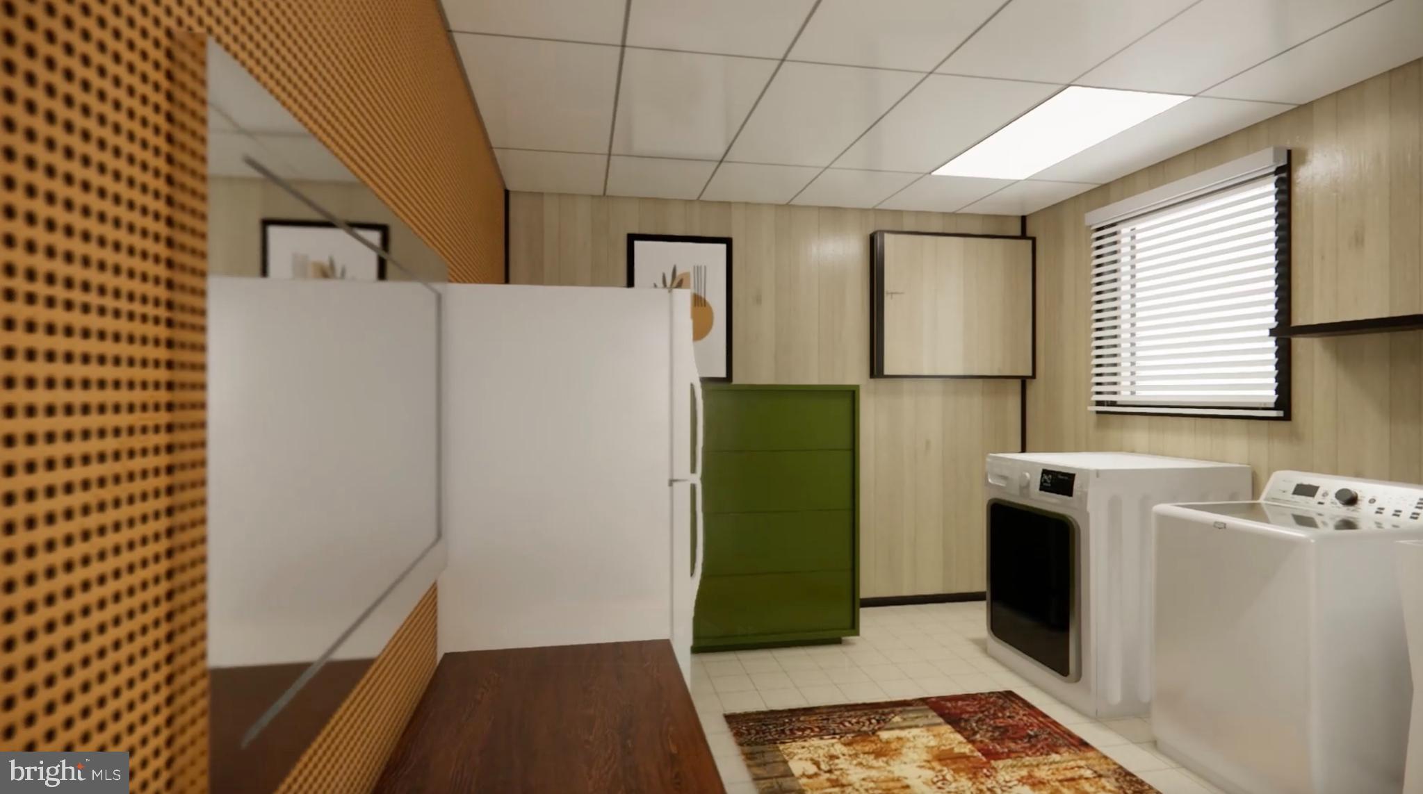 7300 Roselynn Lane Clinton, MD 20735 - Photo 23 of 28 a utility room with closet dryer and washer