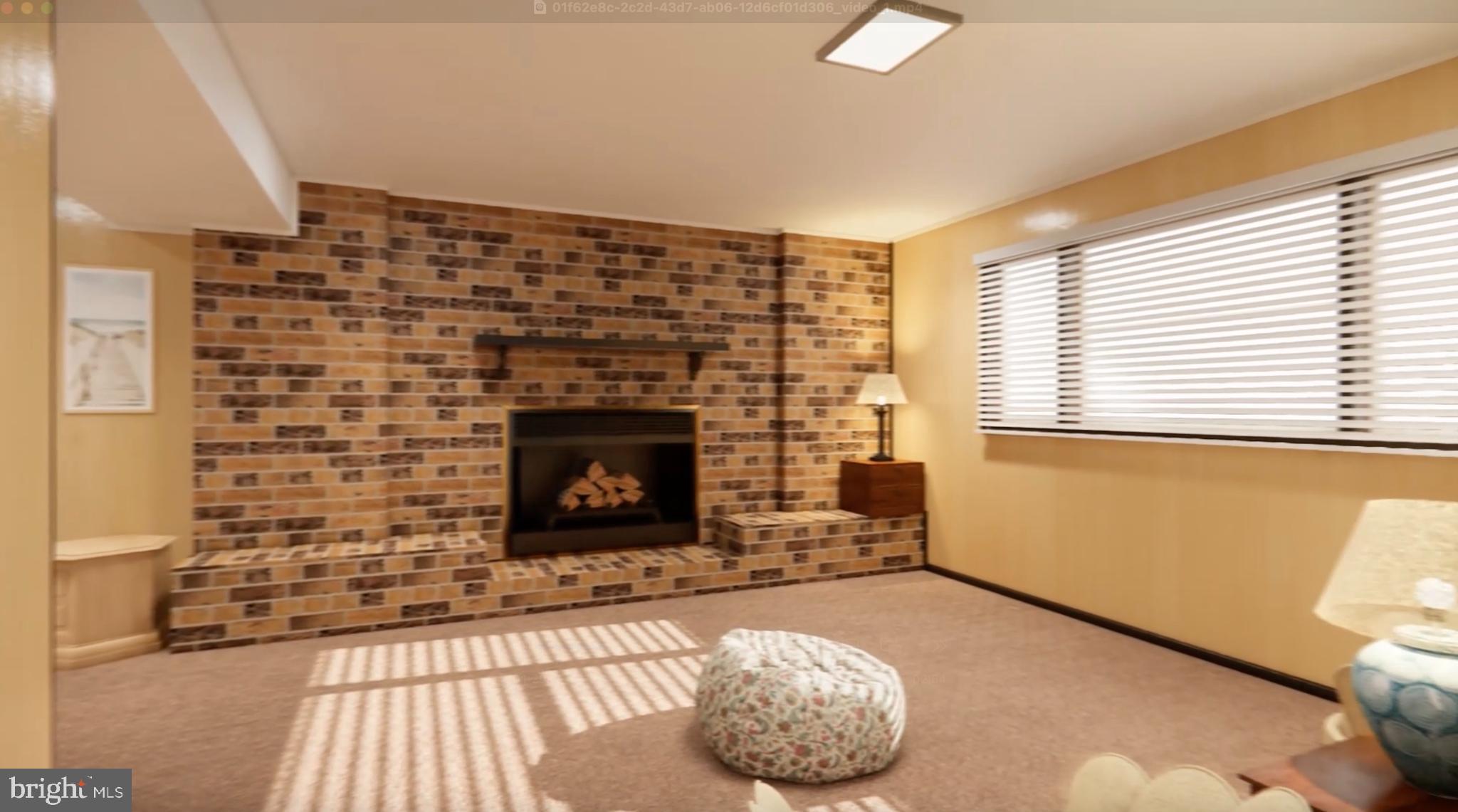 7300 Roselynn Lane Clinton, MD 20735 - Photo 9 of 28 a living room with furniture and a fireplace