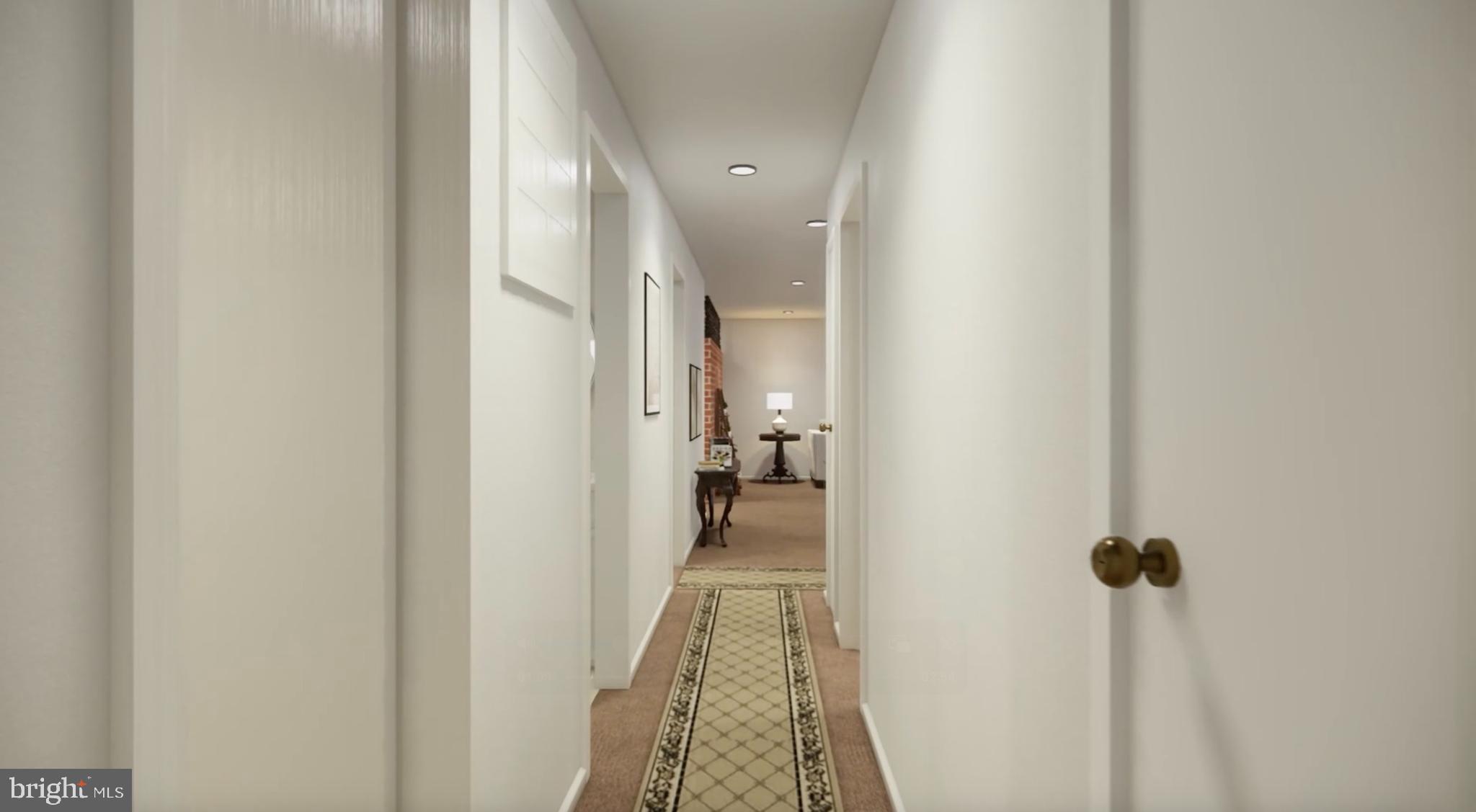7300 Roselynn Lane Clinton, MD 20735 - Photo 10 of 28 a view of a hallway with a room