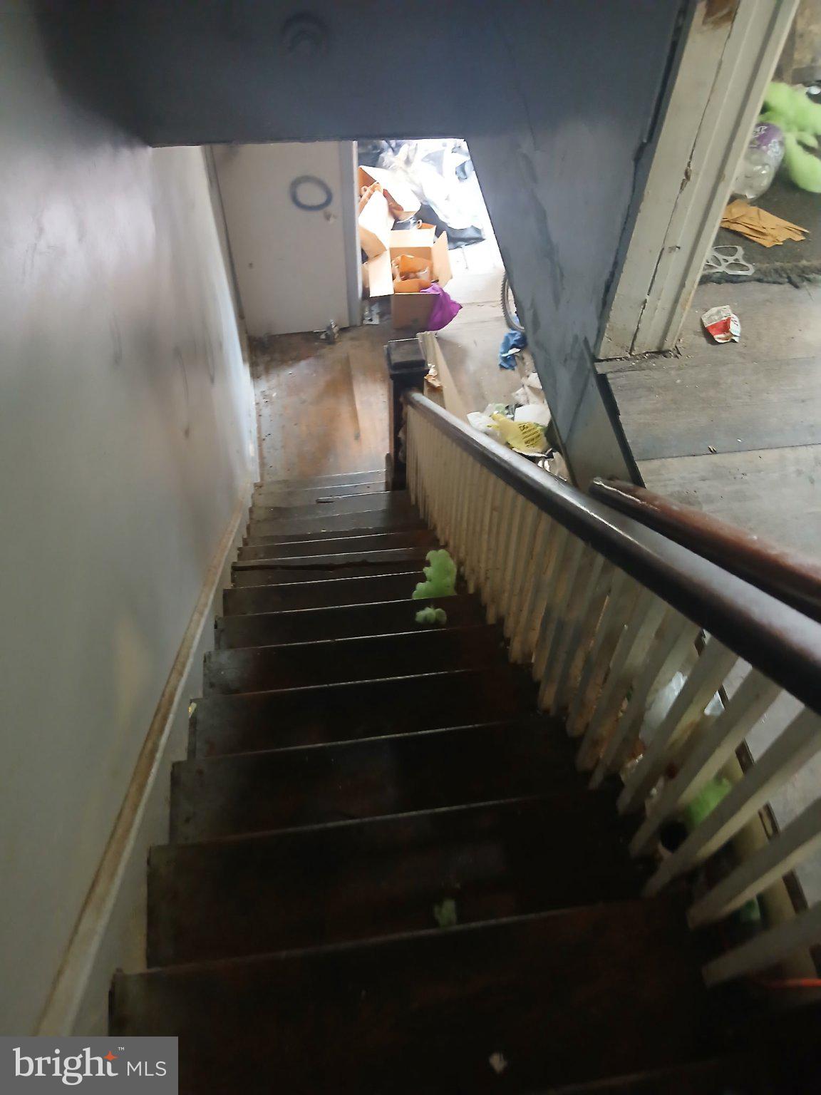 919 Keystone Road Chester, PA 19013 - Photo 8 of 12 Stairway to untold stories ahead.