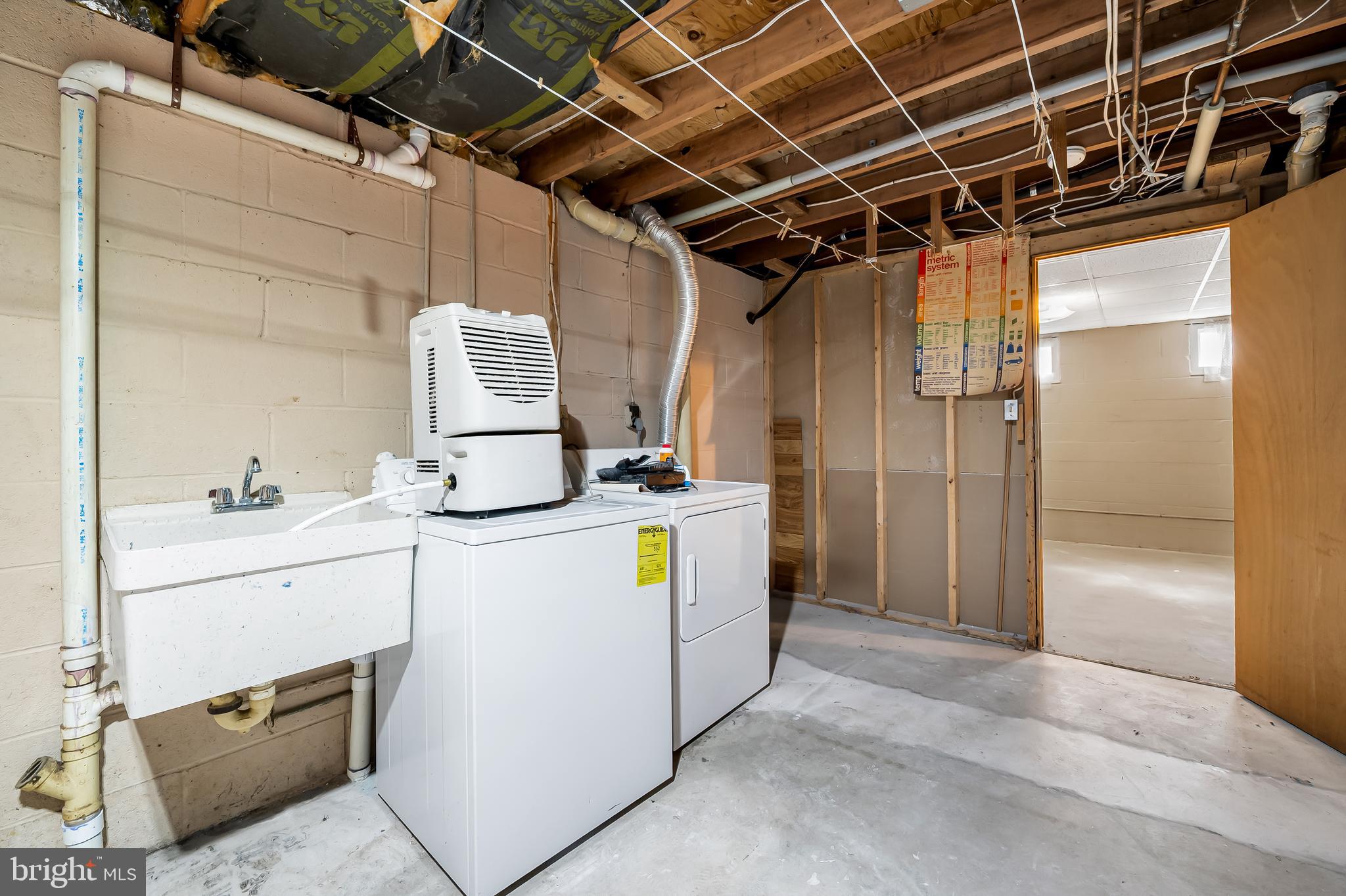 6439 Wilben Road Linthicum Heights, MD 21090 - Photo 30 of 35 lower level laundry.