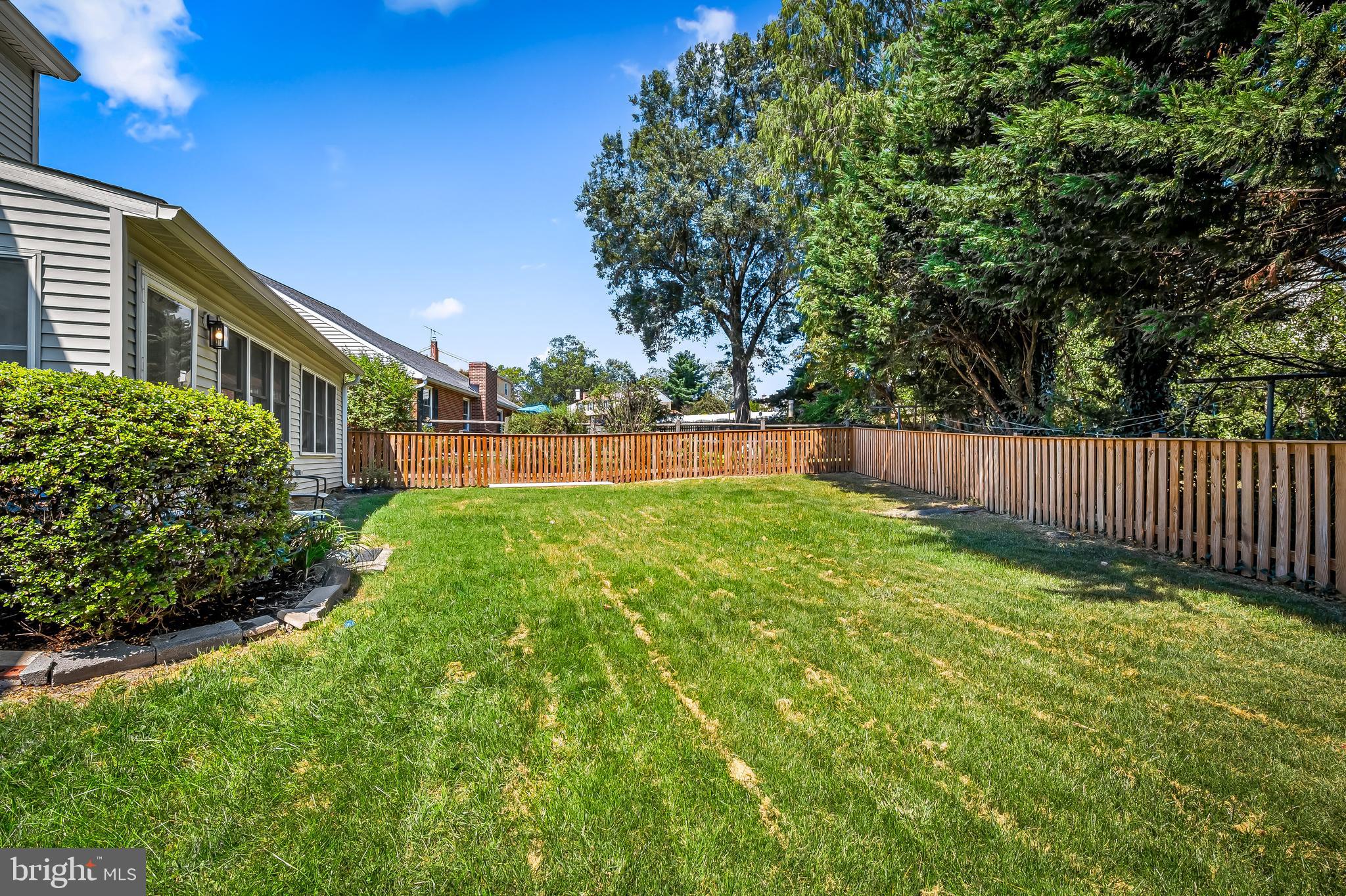 6439 Wilben Road Linthicum Heights, MD 21090 - Photo 33 of 35 Fully fenced level backyard.