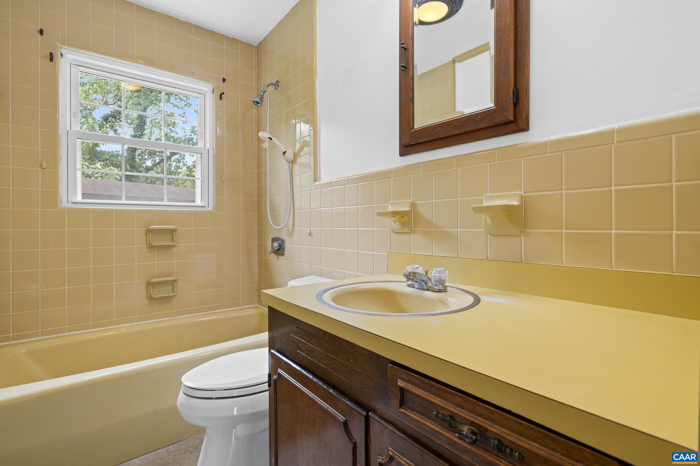 408 Carlton Road Charlottesville, VA 22902 - Photo 17 of 28 a bathroom with a sink a toilet and shower