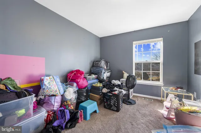 a view of a room with toys