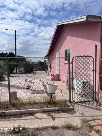 a front view of a house with entertaining space