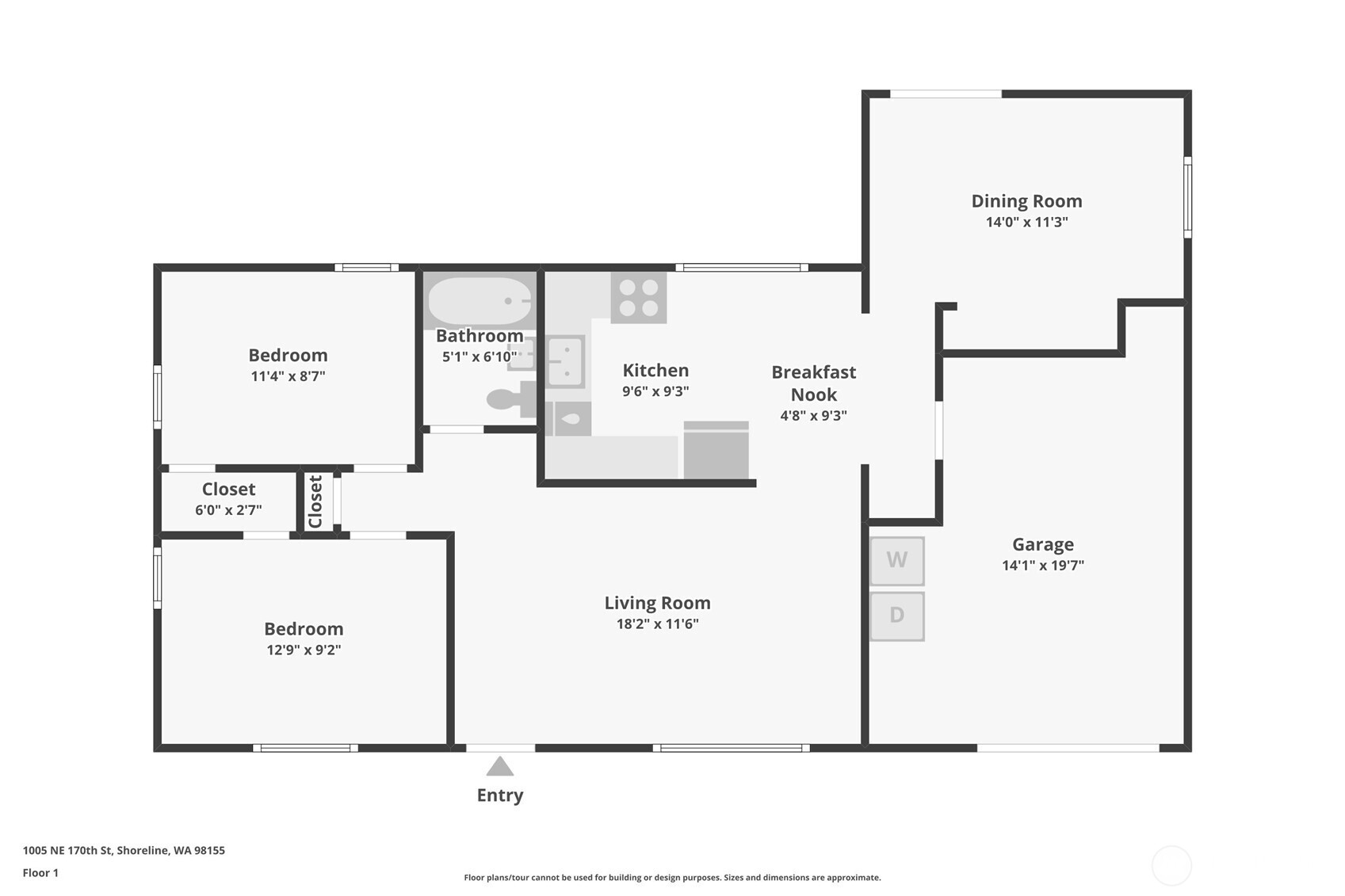 1005 Northeast 170th Street Shoreline, WA 98155 - Photo 35 of 35