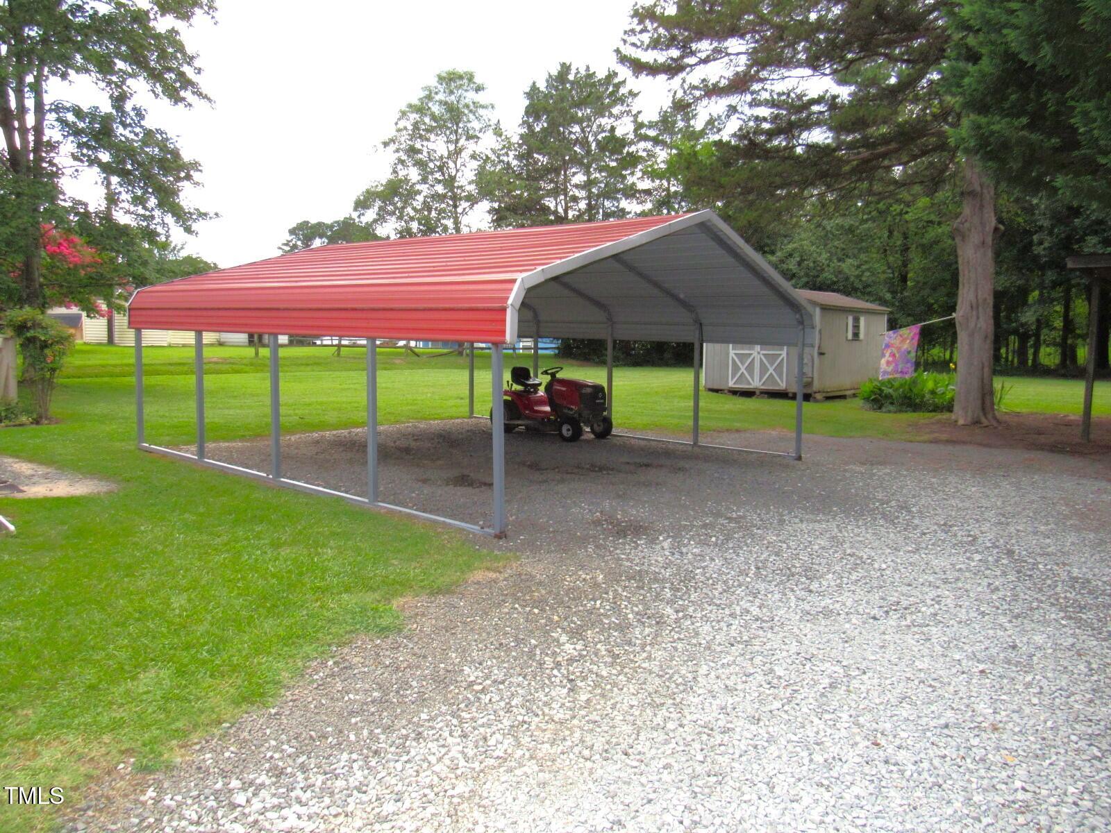407 Chandler Road Durham, NC 27703 - Photo 24 of 31 Metal carport