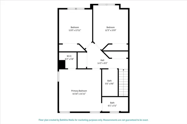 a picture of a floor plan