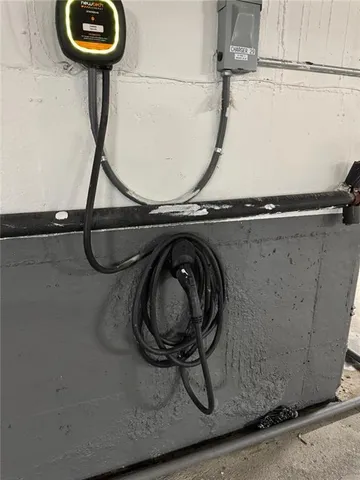 a close view of walk in closet