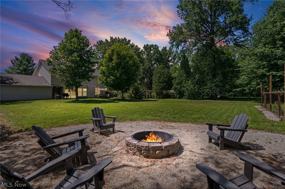 12335 Robson Road Grafton, OH 44044 - Photo 40 of 49 Fire pit