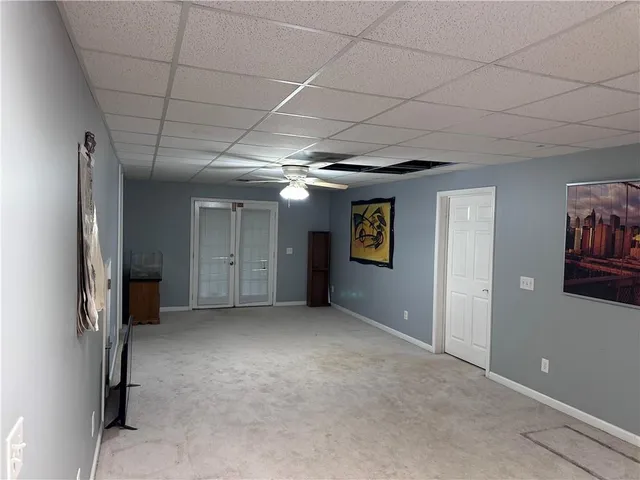 a view of empty room