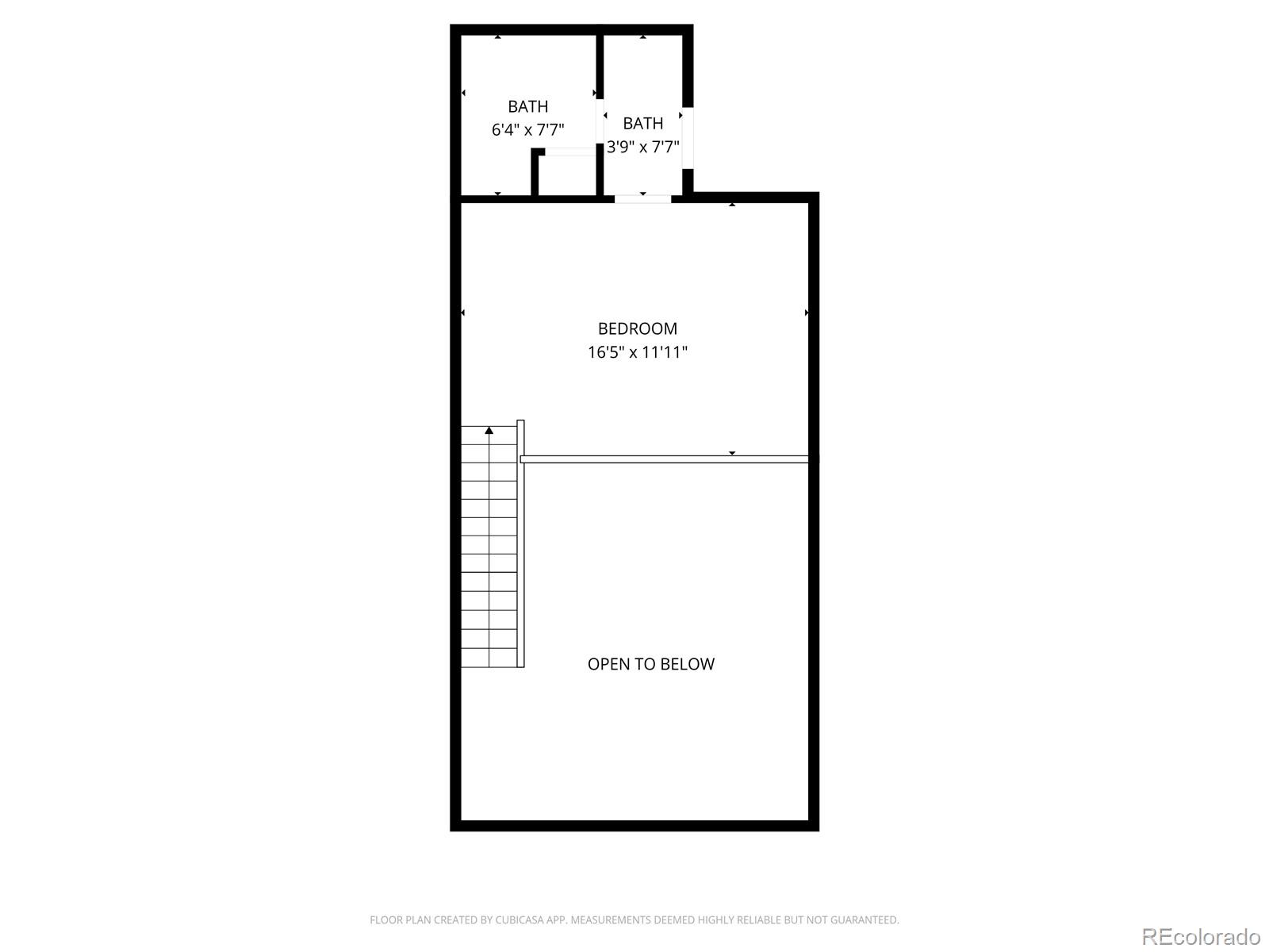 3033 Blake Street, Unit 109 Denver, CO 80205 - Photo 42 of 43 a picture of a floor plan