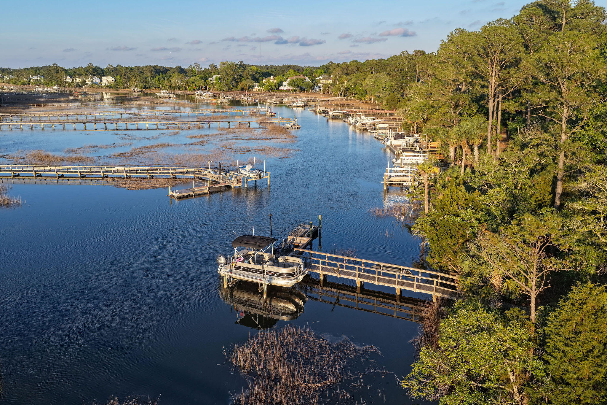 3556 Henrietta Hartford Road Mount Pleasant, SC 29466 - Photo 69 of 75 Private Dock & Serene Water Views