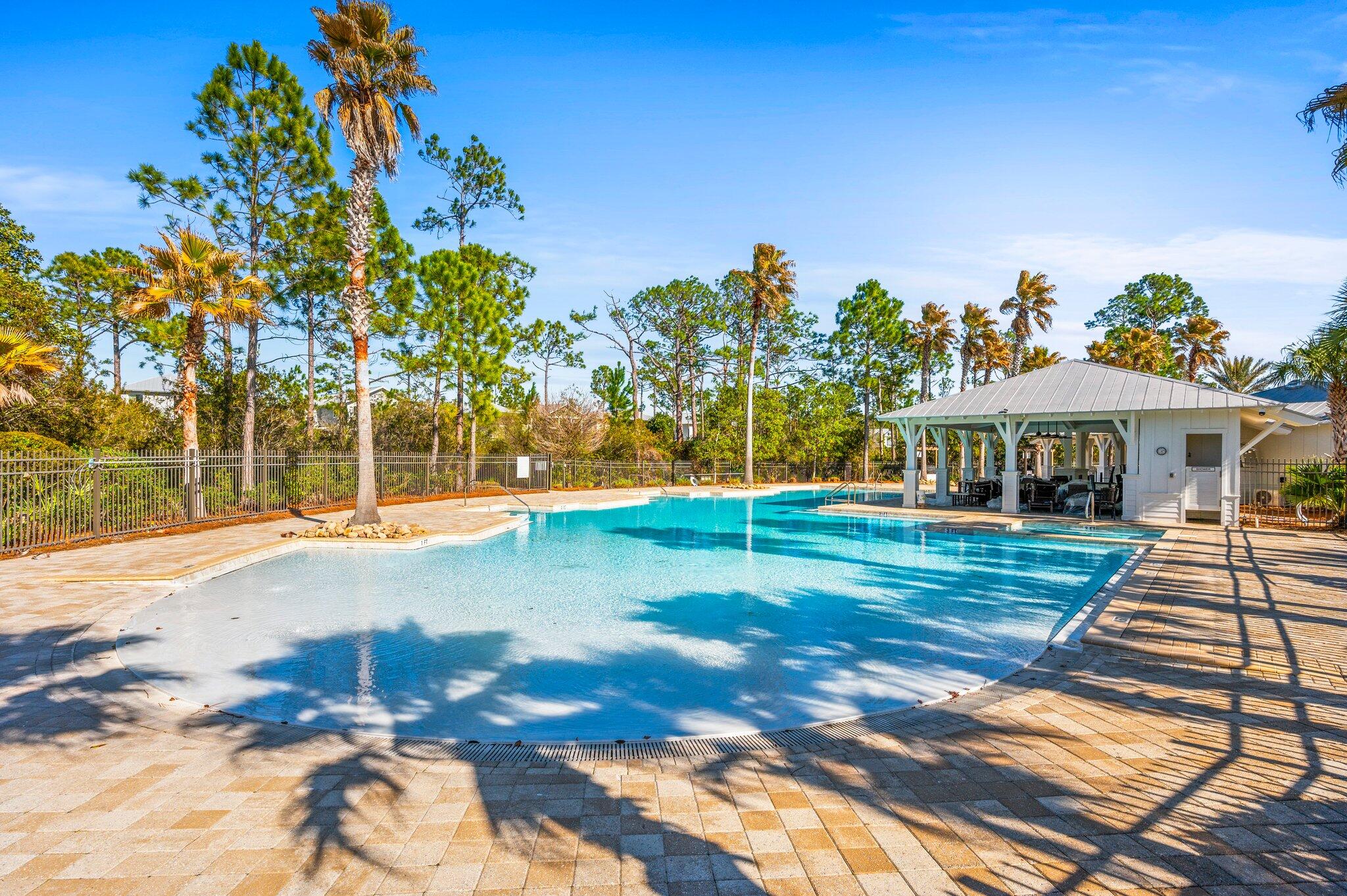 345 Flatwoods Forest Loop Santa Rosa Beach, FL 32459 - Photo 56 of 62 a view of a house with a yard