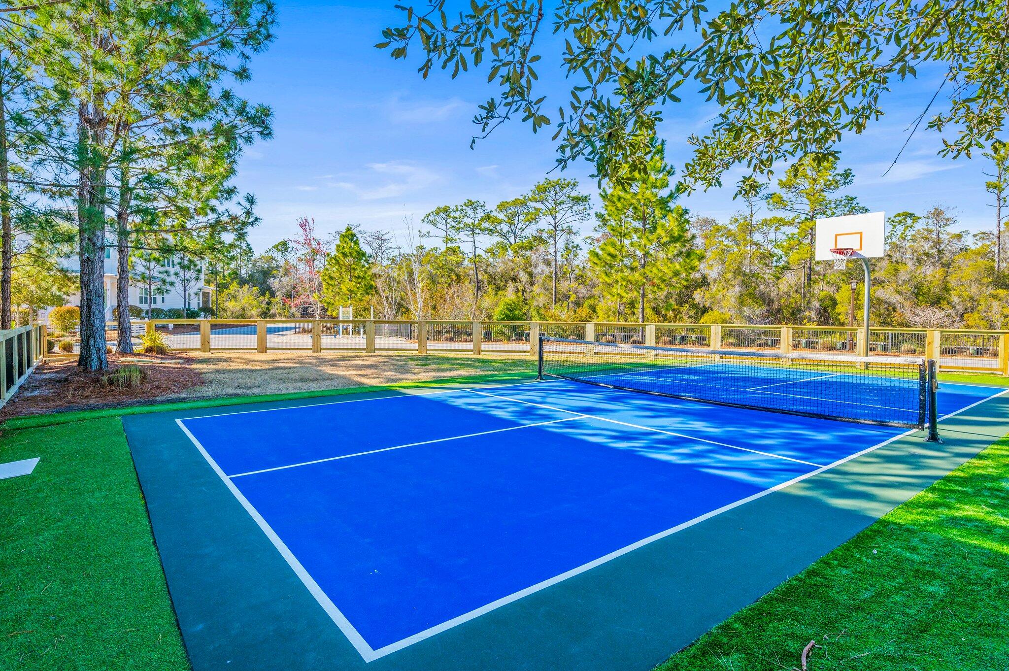 345 Flatwoods Forest Loop Santa Rosa Beach, FL 32459 - Photo 59 of 62 a view of an outdoor space and basketball court
