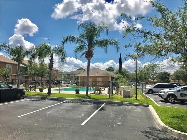 a view of a street with houses