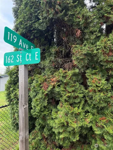 a view of a sign board