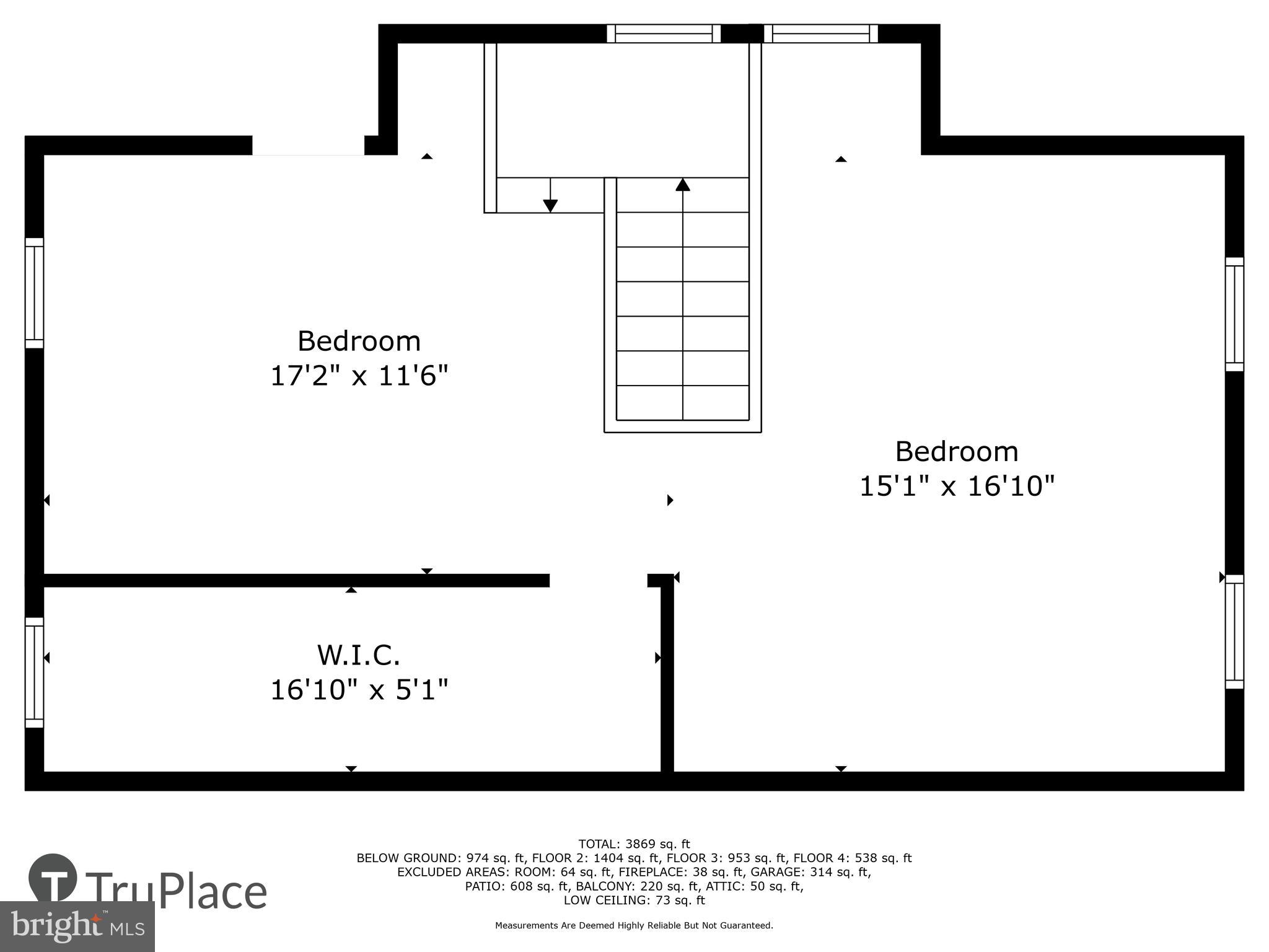 9014 Fairview Road Silver Spring, MD 20910 - Photo 93 of 94 Upper Level II Floor Plan