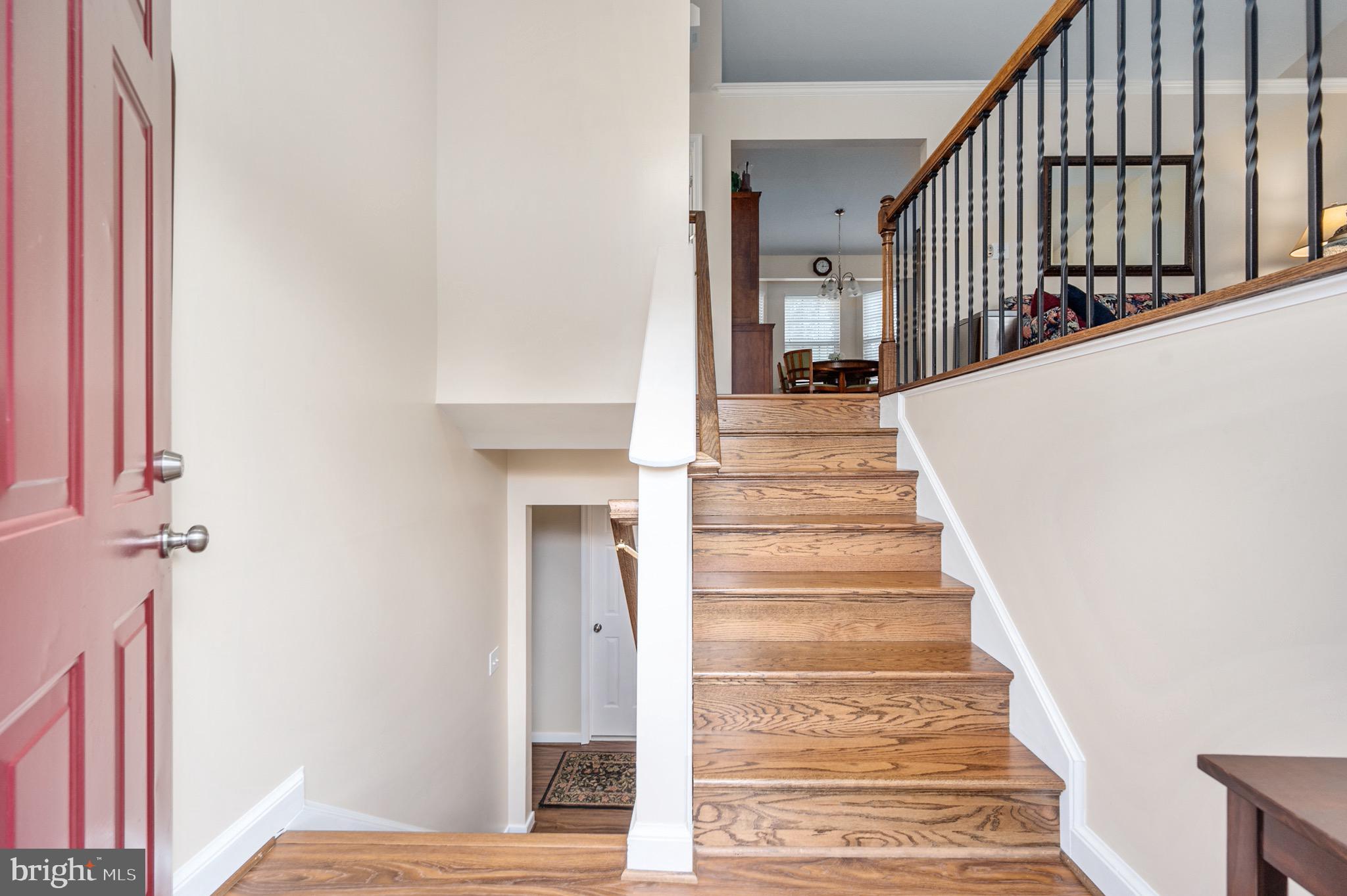 5308 South Branch Road Fredericksburg, VA 22407 - Photo 4 of 33 Split Foyer Entrance with Hardwood Stairs