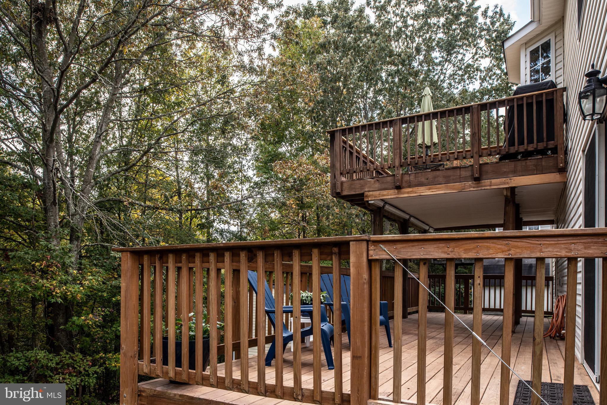 5308 South Branch Road Fredericksburg, VA 22407 - Photo 32 of 33 Side Gate to Completely Enclosed Lower Deck